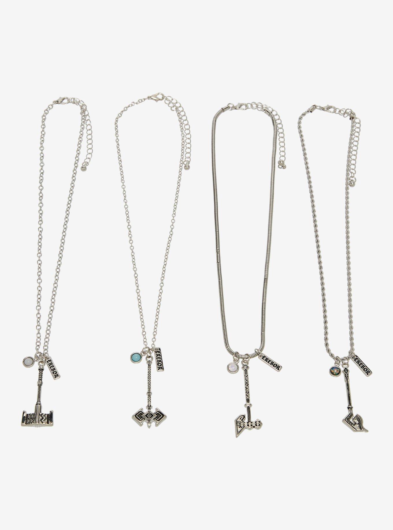 The Hobbit Weapon Necklace Set, , hi-res