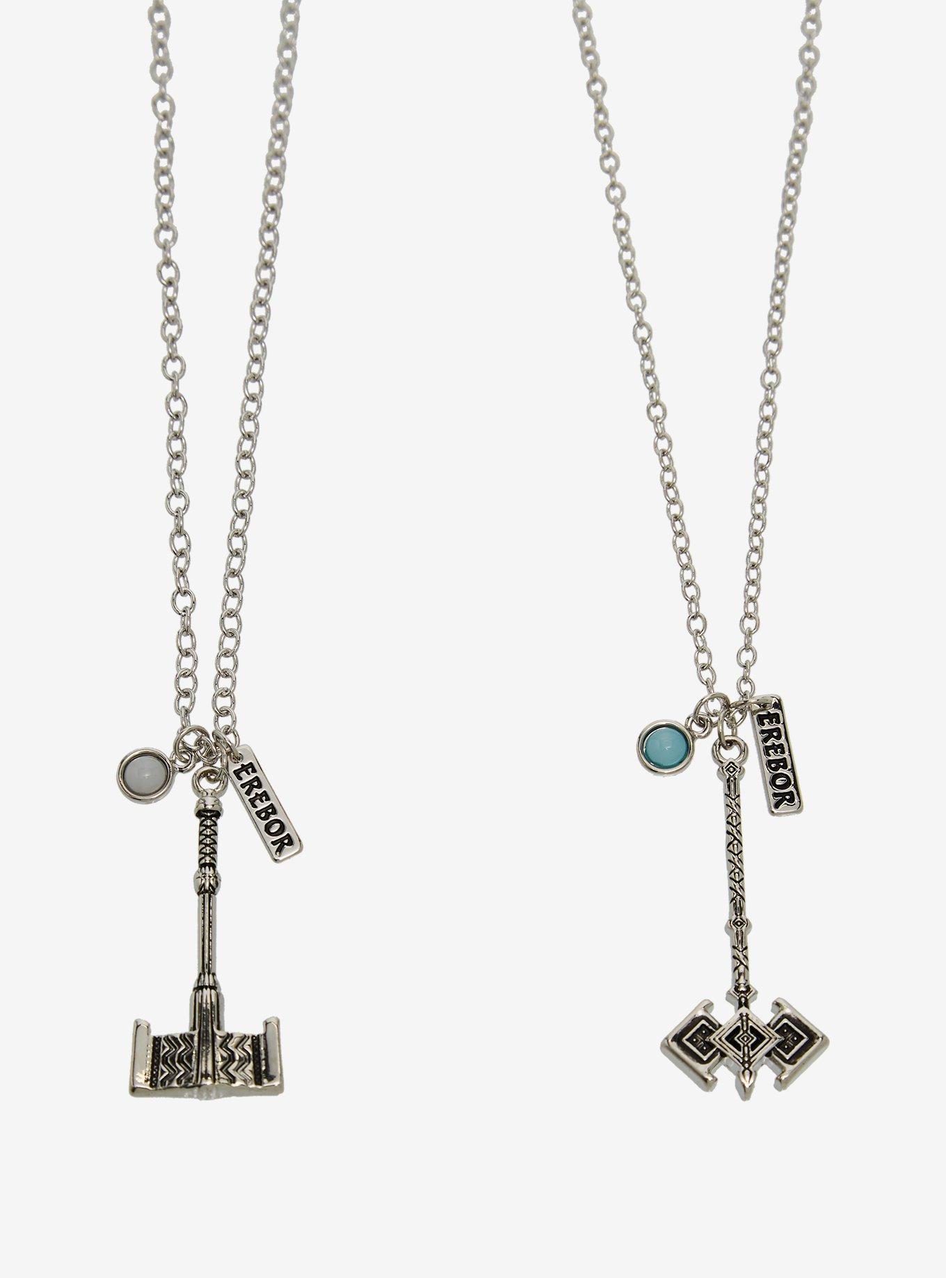 The Hobbit Weapon Necklace Set, , alternate - view 3