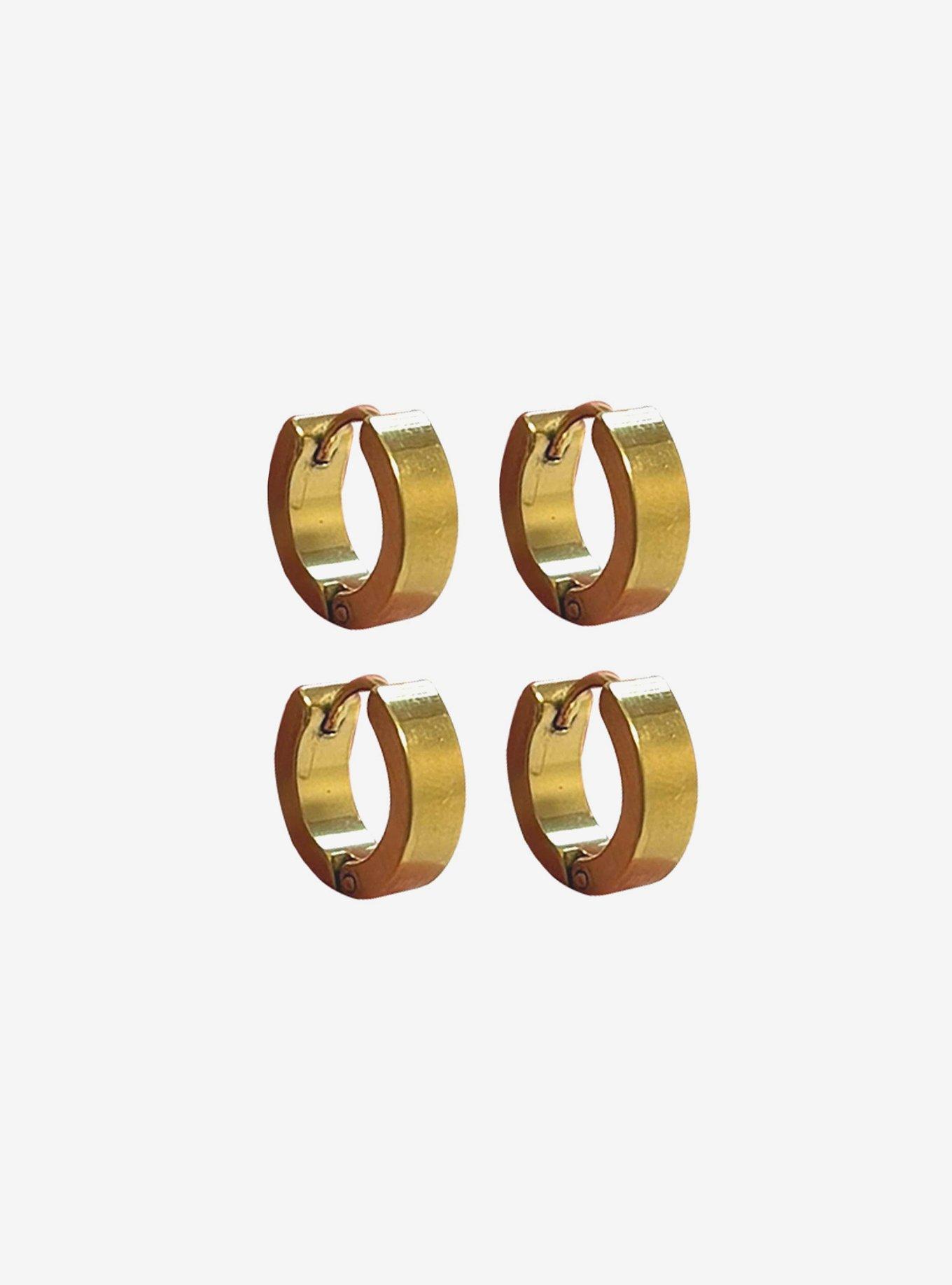One Piece Trafalgar Law Huggie Hoop Earrings, , hi-res