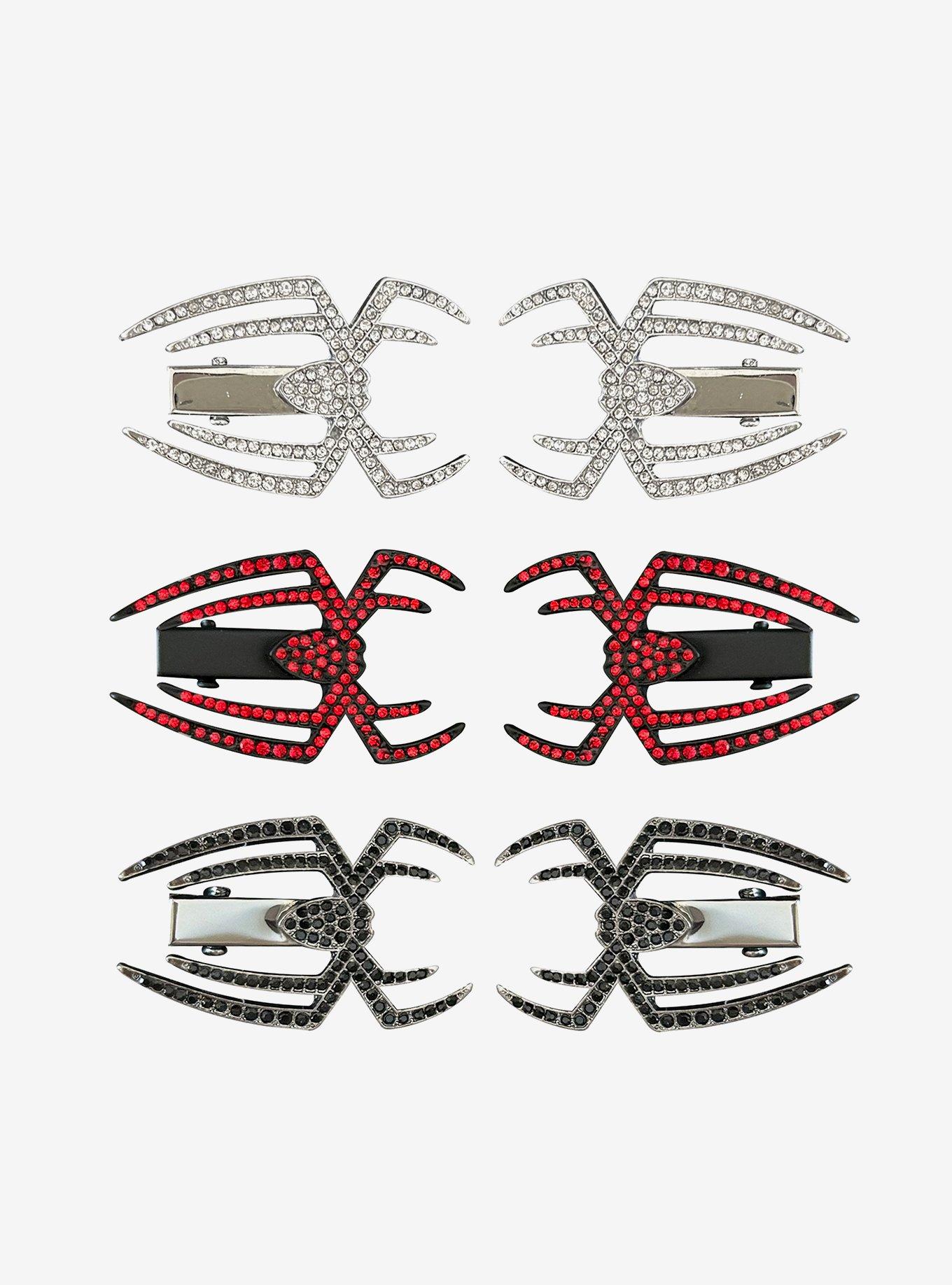 Her Universe Marvel Spider-Man: Brand New Day Spider Bling Hair Clip Set, , hi-res