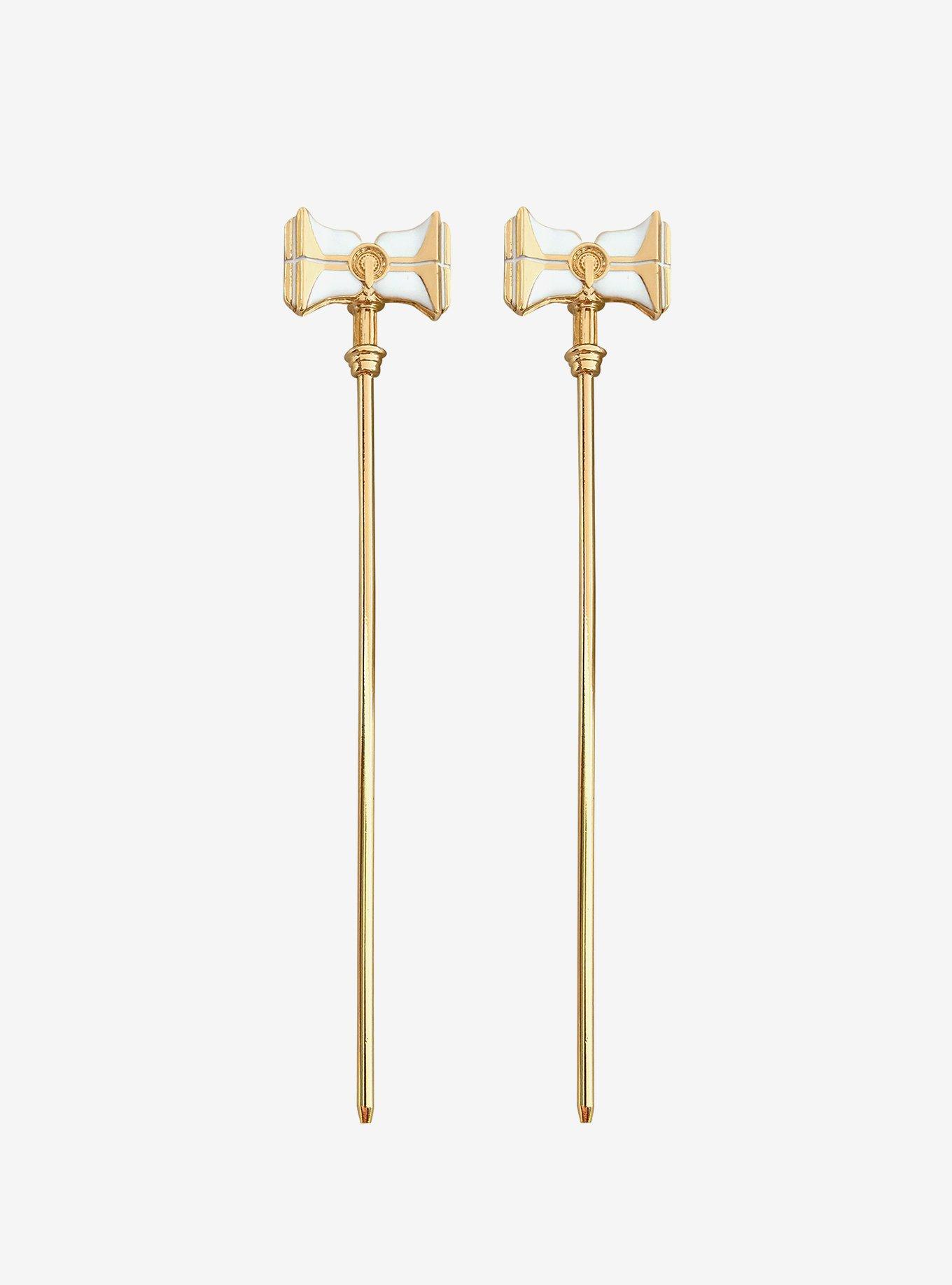Arcane Jayce Mercury Hammer Hair Sticks, , hi-res