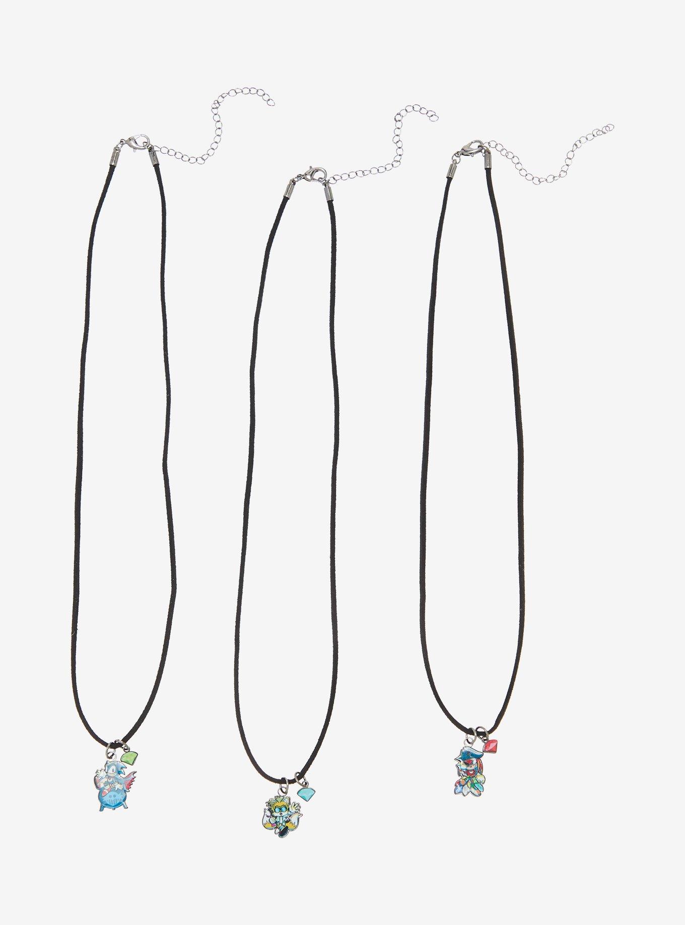 Sonic The Hedgehog Halloween Best Friend Necklace Set, , hi-res