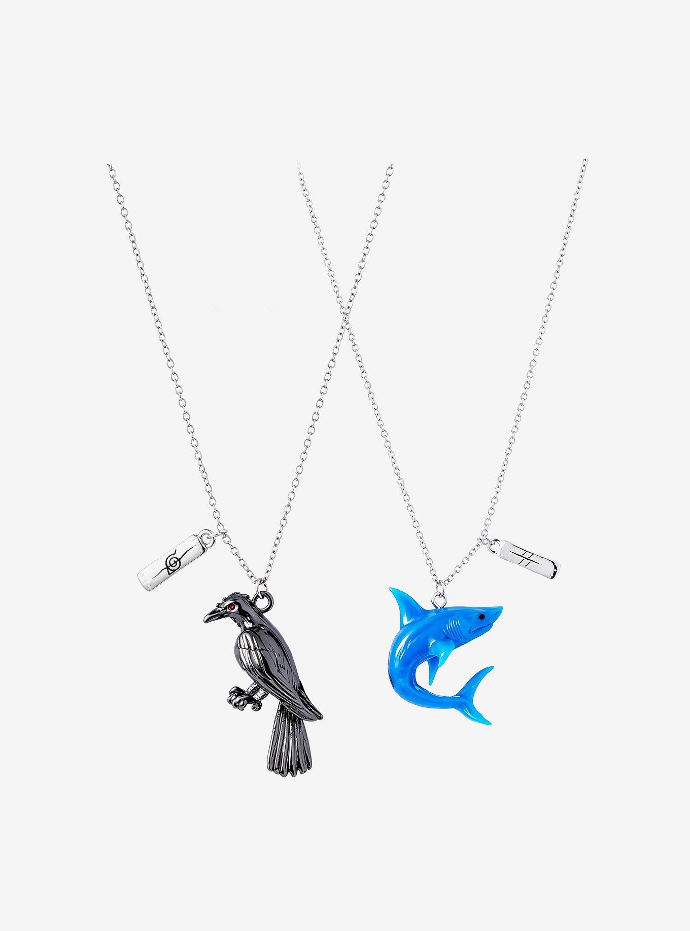 Naruto Shippuden Itachi & Kisame Best Friend Necklace Set, , hi-res