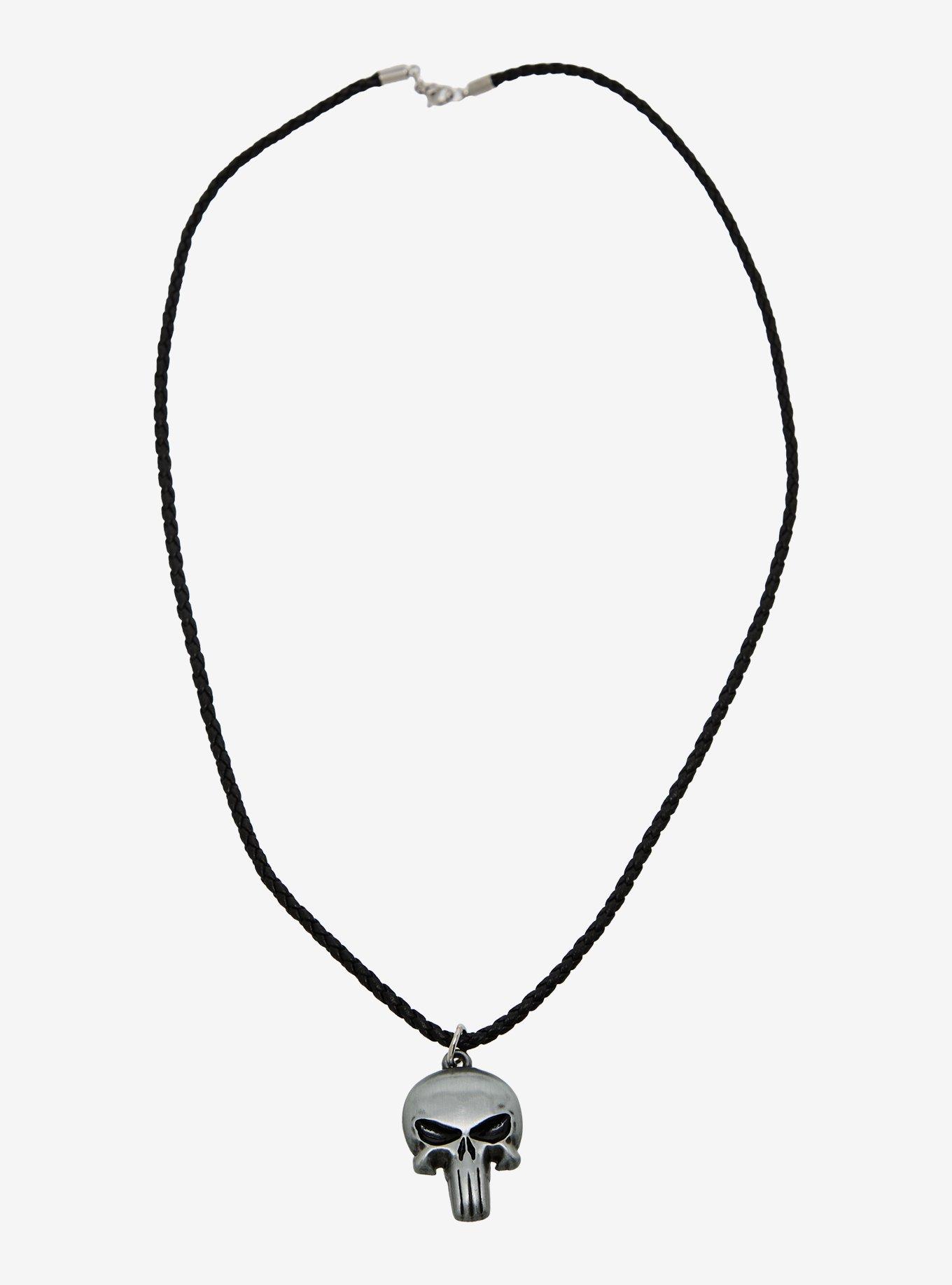 Marvel The Punisher Skull Necklace, , hi-res