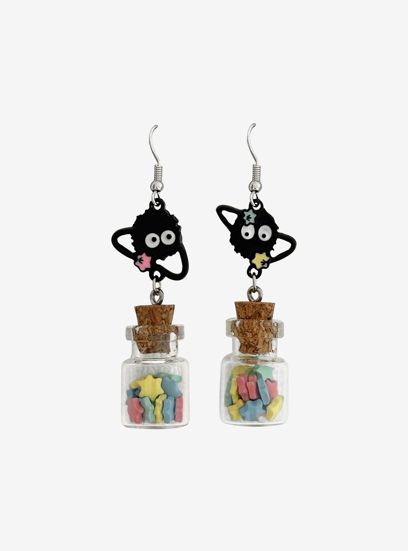 Studio Ghibli&reg; Spirited Away Soot Sprite Konpeito Earrings, , hi-res