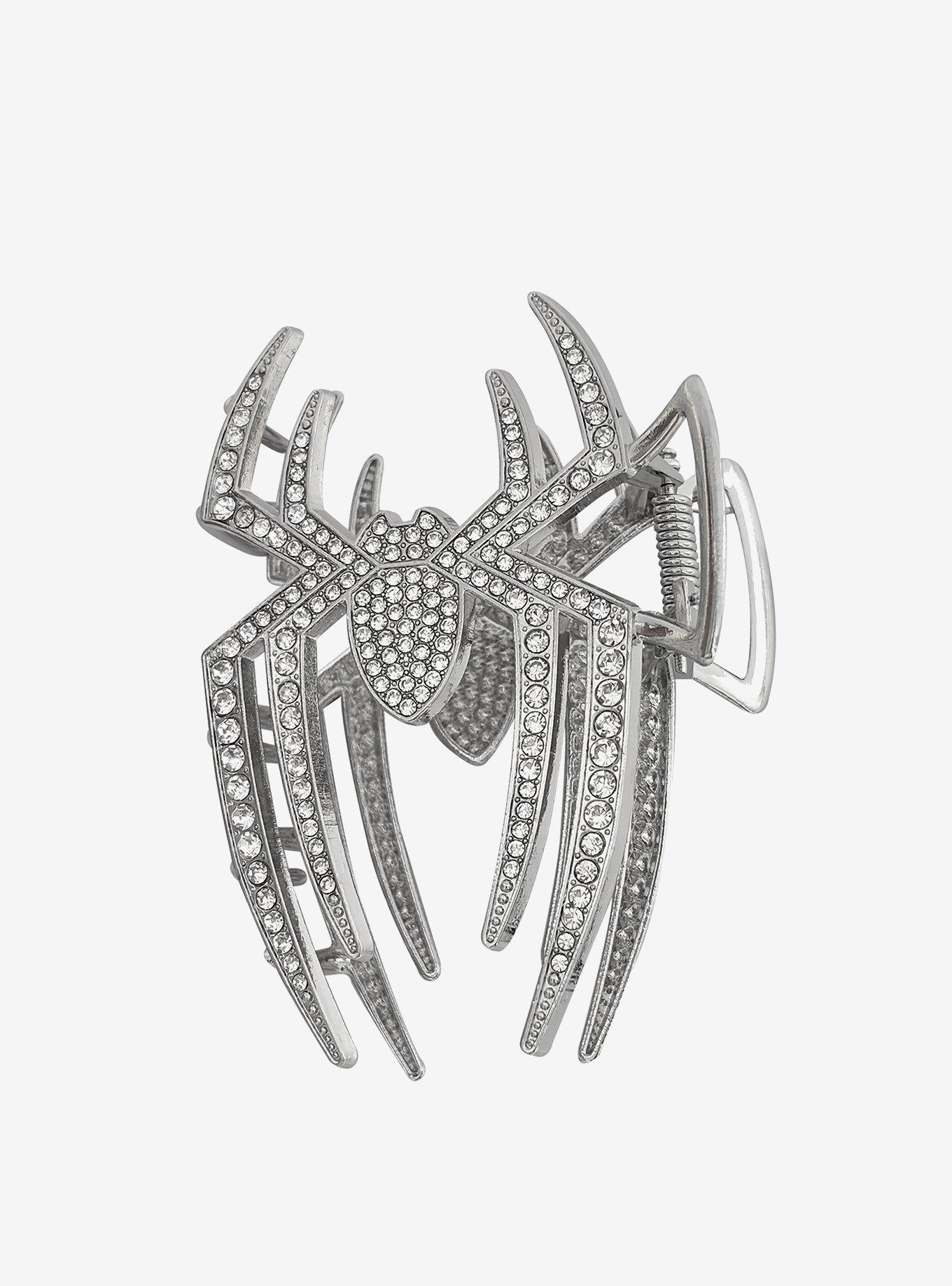 Marvel Spider-Man: Brand New Day Bling Logo Claw Hair Clip, , hi-res