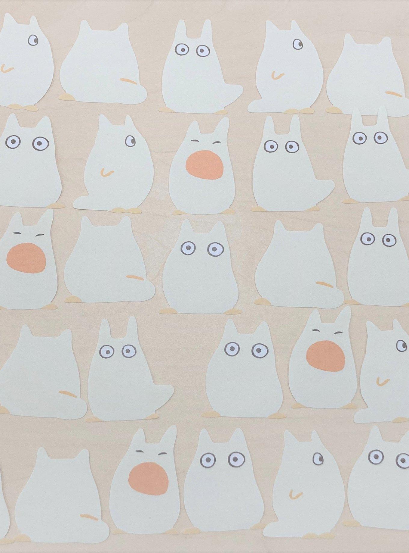 Studio Ghibli&reg; My Neighbor Totoro Chibi Totoro Sticker Set, , hi-res