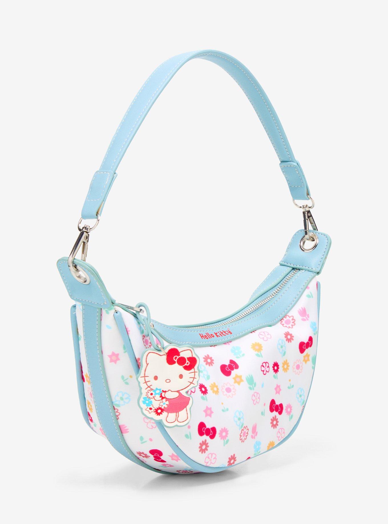 Sanrio Hello Kitty Floral Shoulder Bag - BoxLunch Exclusive, , hi-res