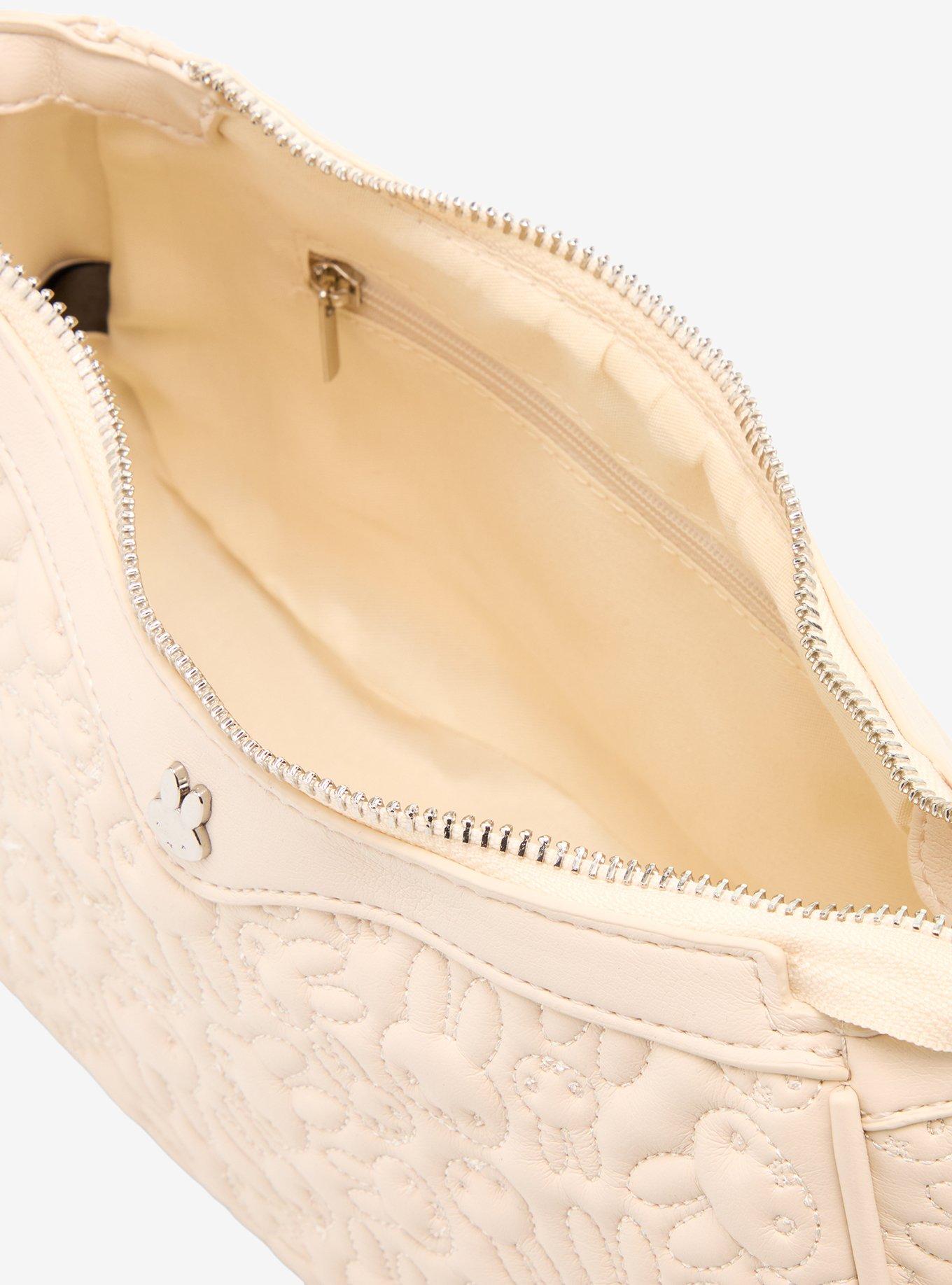 Miffy Allover Embroidered White Shoulder Bag - BoxLunch Exclusive, , alternate