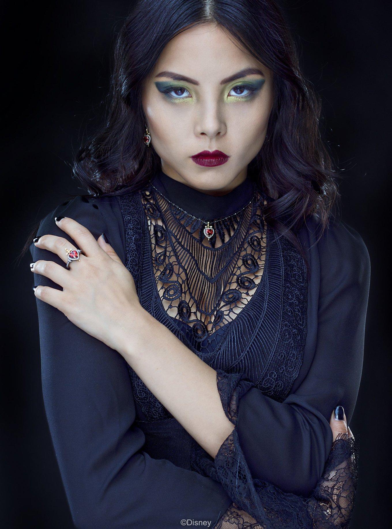 Disney x RockLove Snow White Dagger Heart Earrings, , hi-res