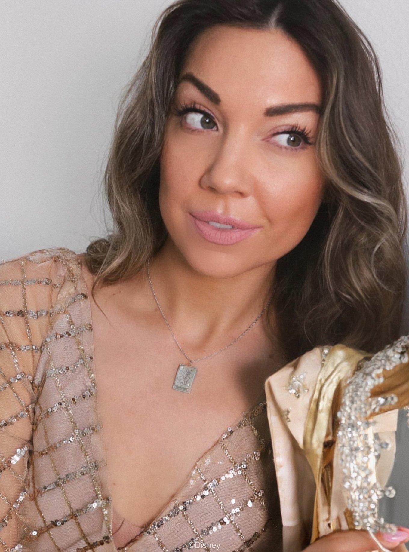 Disney x RockLove Peter Pan Tinker Bell Tablet Sterling Silver Necklace, , hi-res