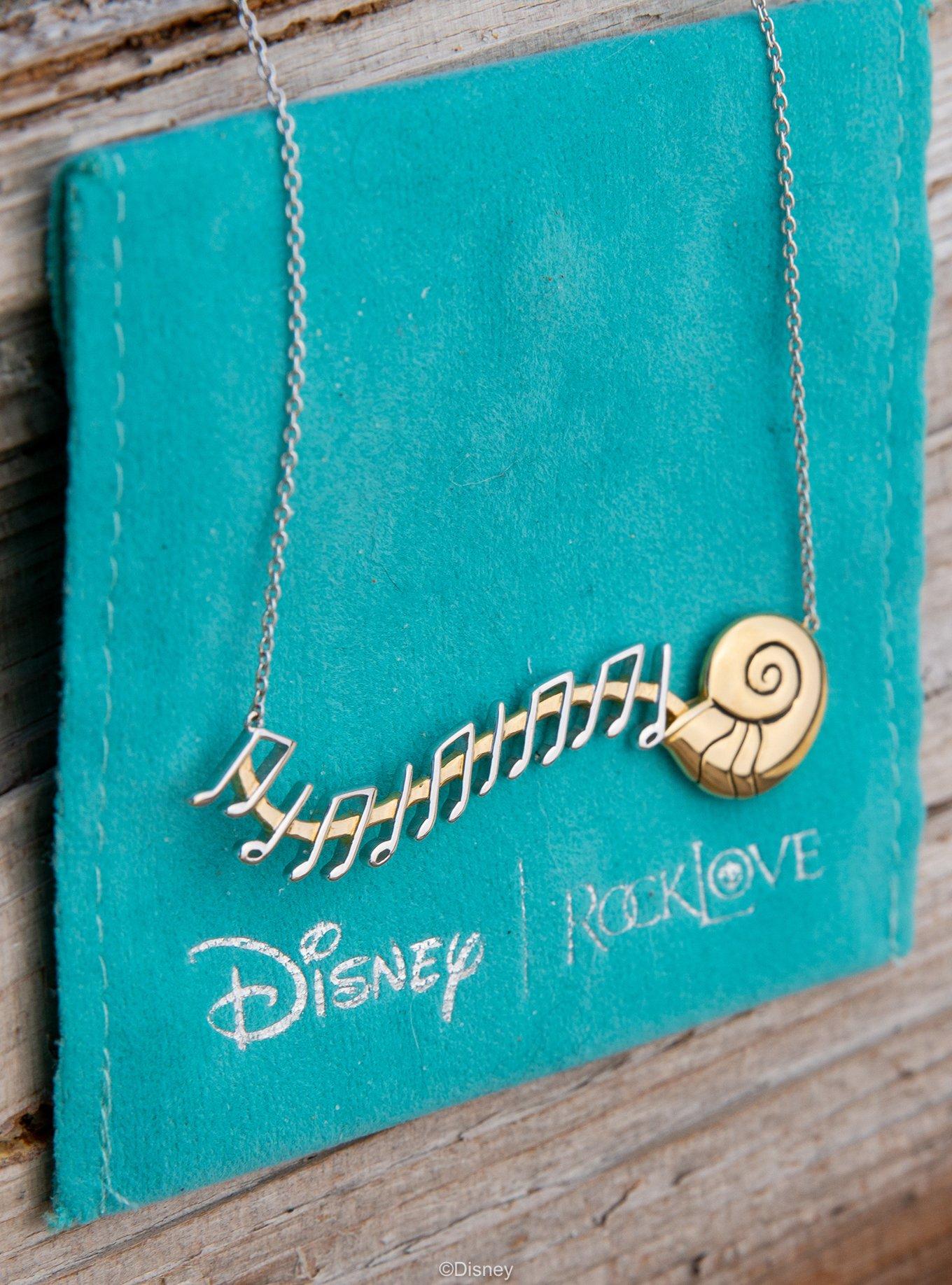 Disney x RockLove The Little Mermaid Aria Necklace, , hi-res