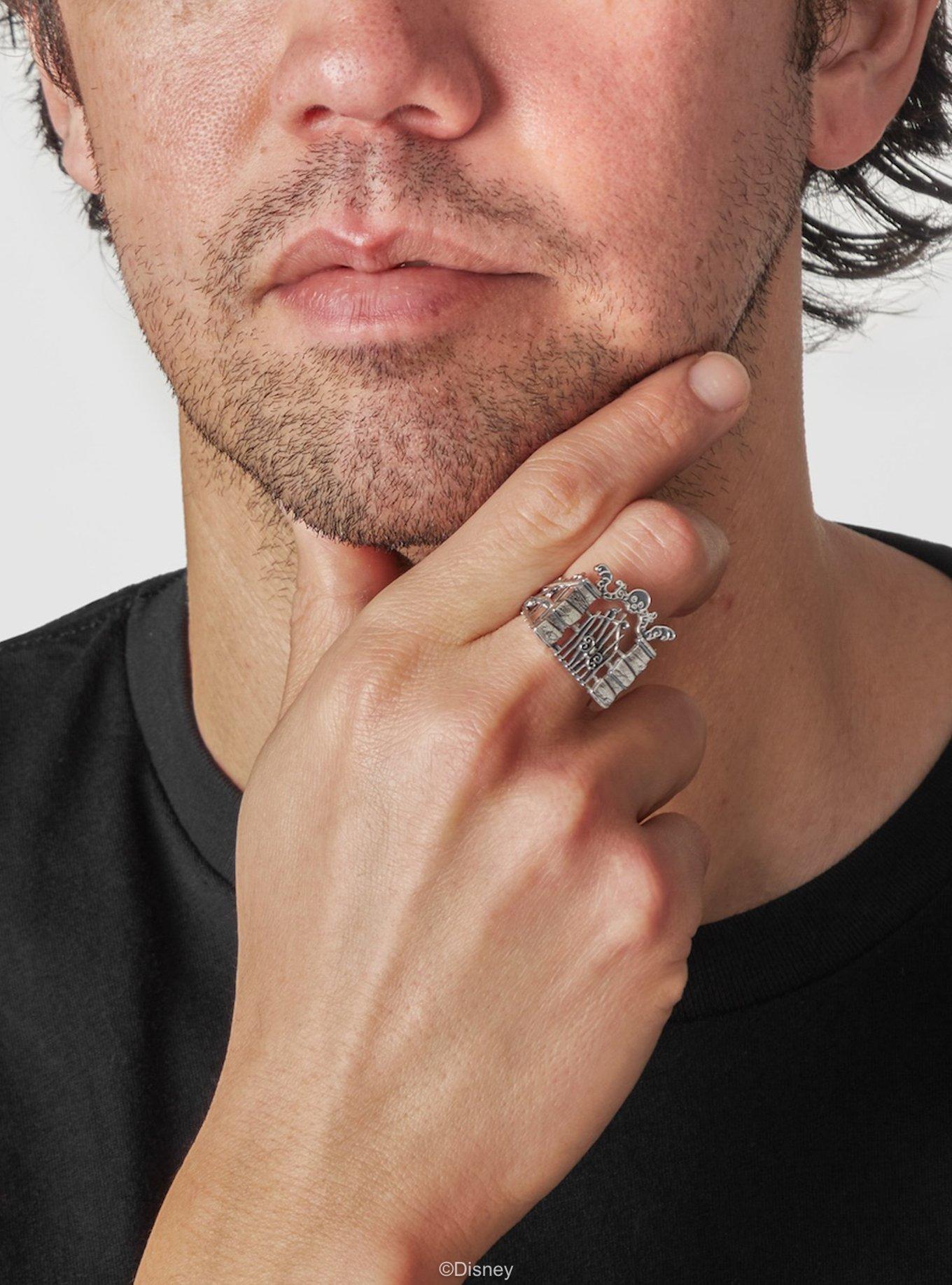 Disney x RockLove The Nightmare Before Christmas Eternal Love Gate Ring, , hi-res