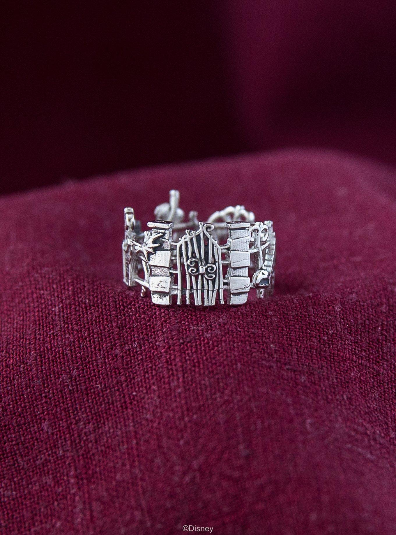 Disney x RockLove The Nightmare Before Christmas Eternal Love Tombstone Ring, , hi-res