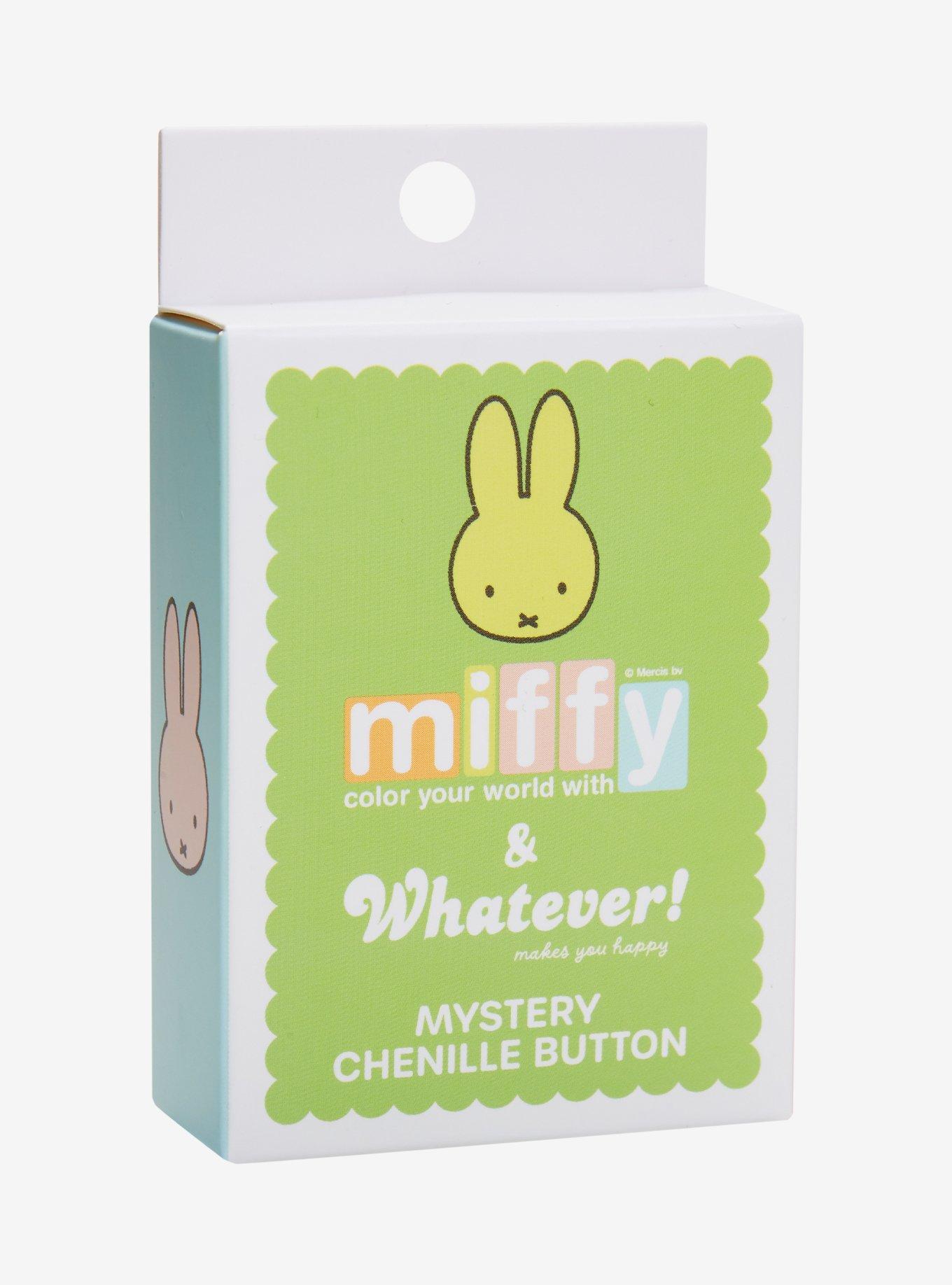 Miffy x Whatever! Makes You Happy Blind Box Chenille Button Pin, , hi-res