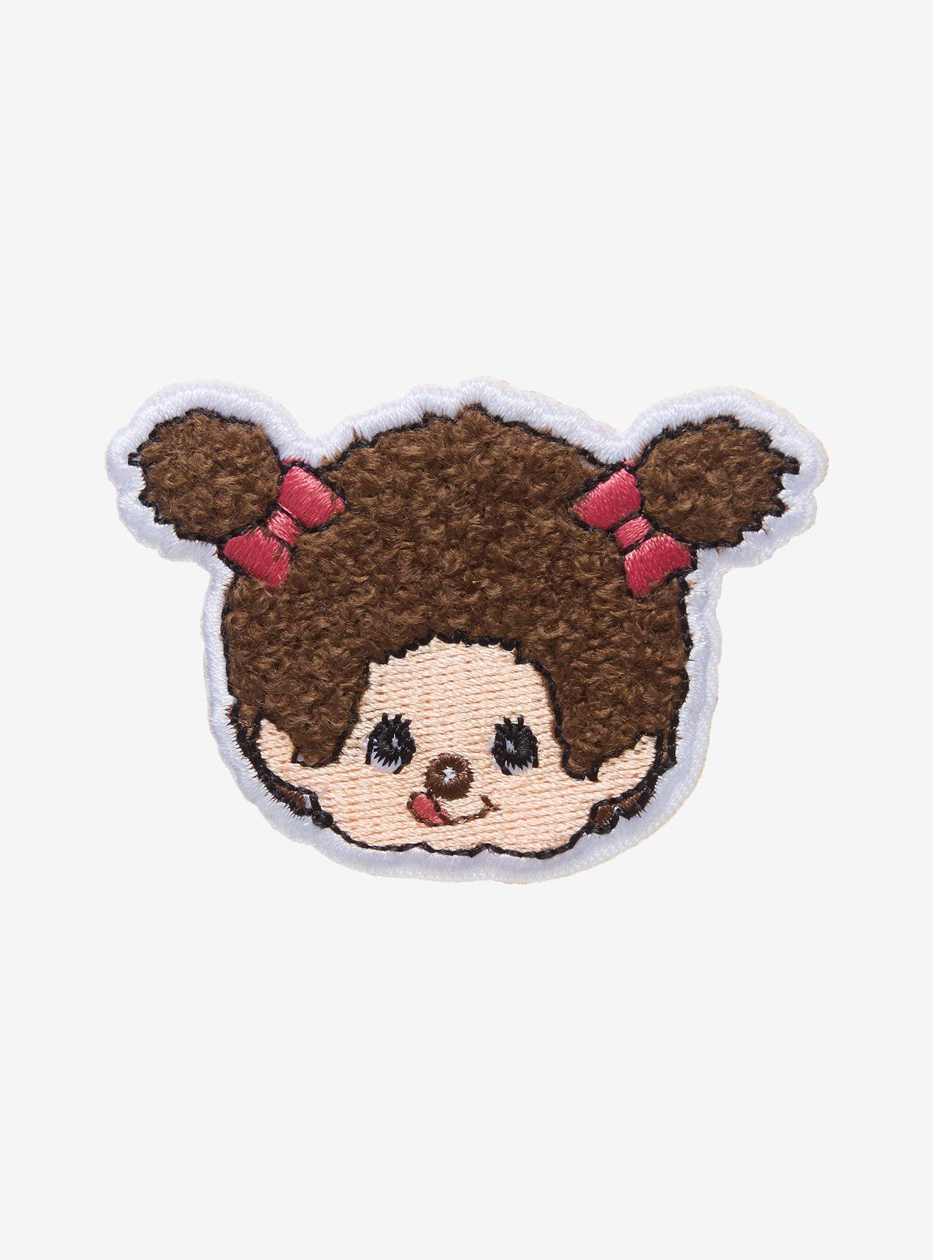 Whatever! Makes You Happy x Monchhichi Blind Box Chenille Button Pin