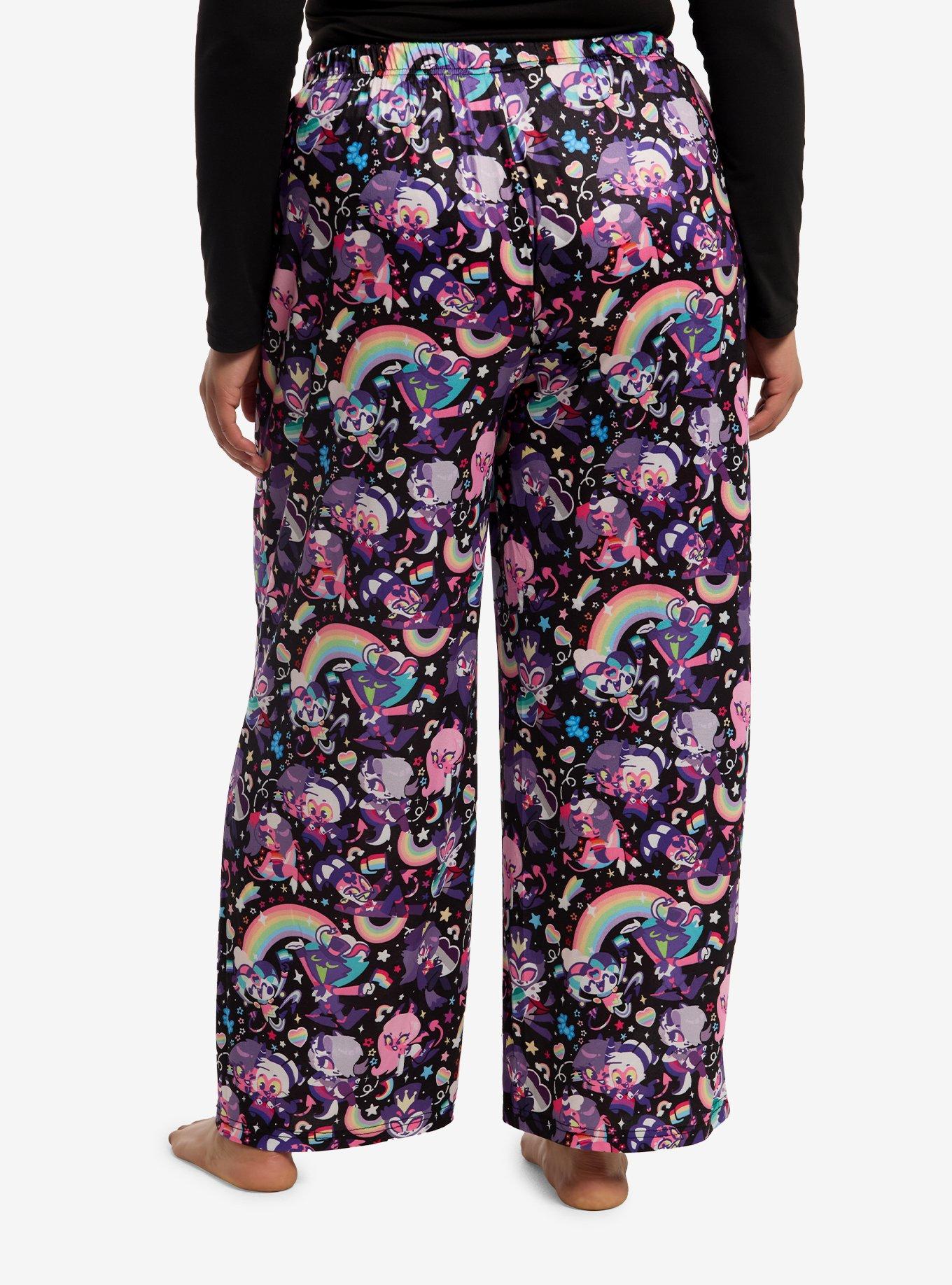 Helluva Boss Pride Chibi Pajama Pants Plus Size, , hi-res