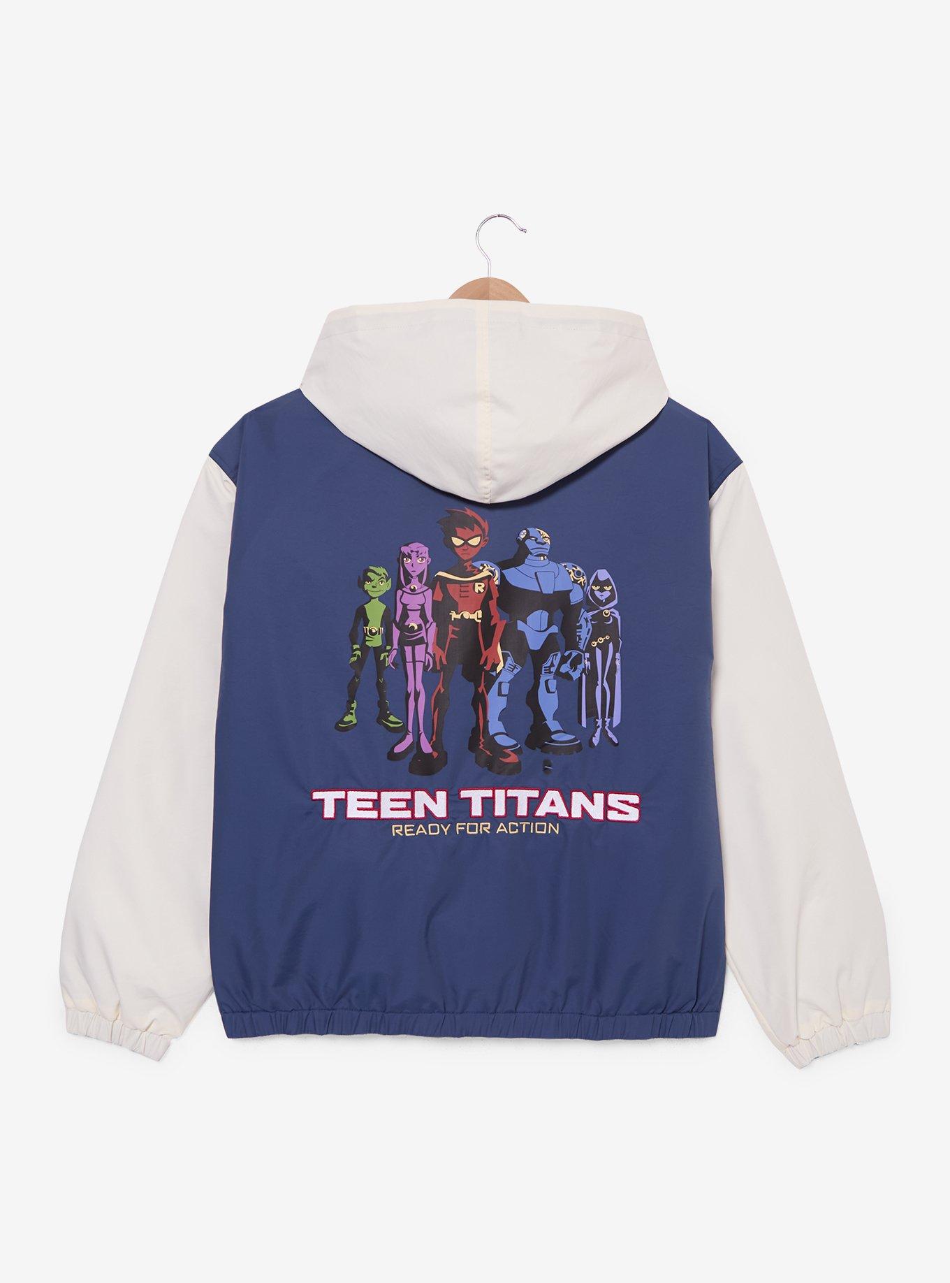 Teen Titans Reversible Windbreaker - BoxLunch Exclusive, , hi-res