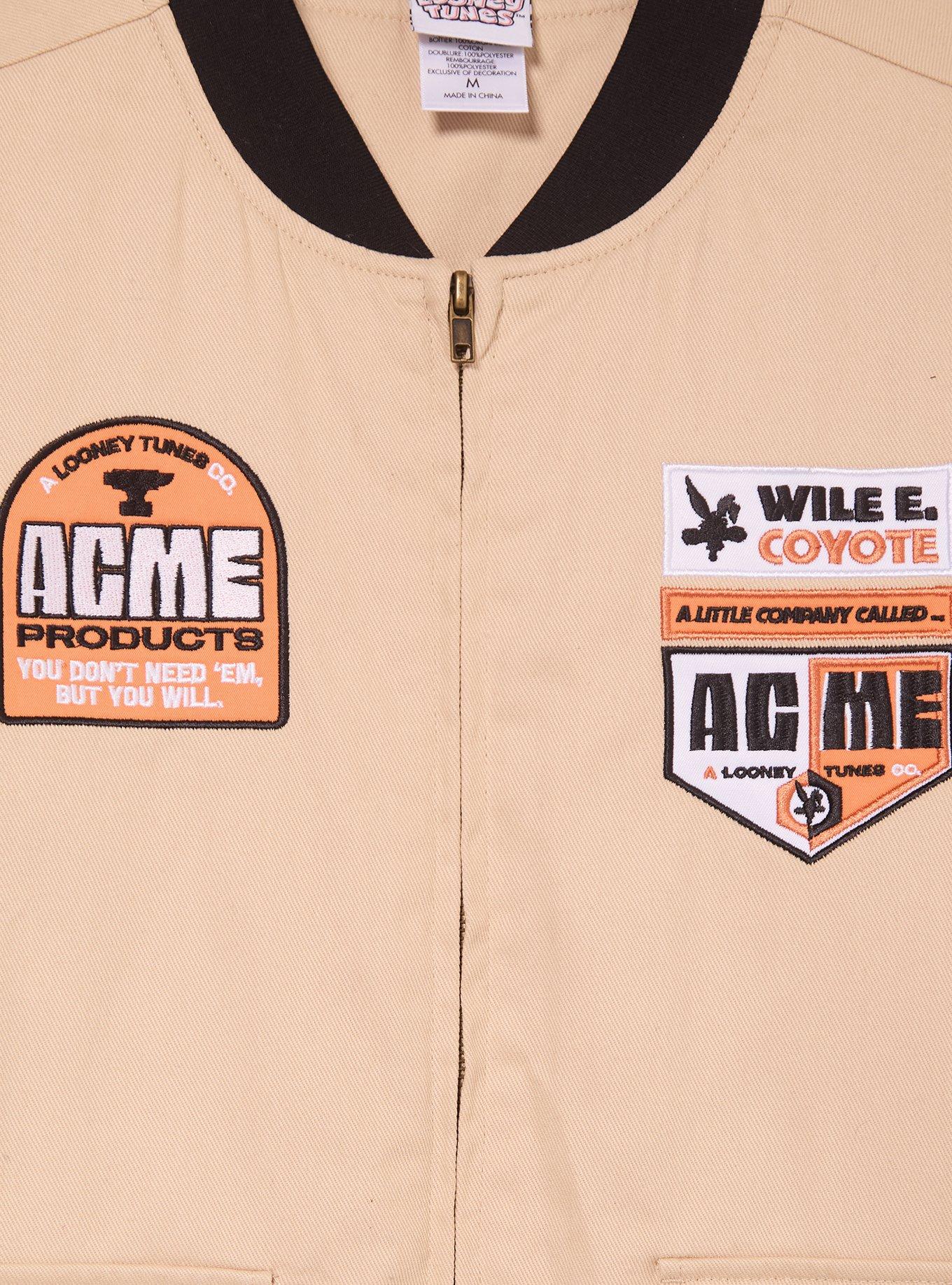 Looney Tunes Coyote Vs. ACME Bomber Jacket - BoxLunch Exclusive