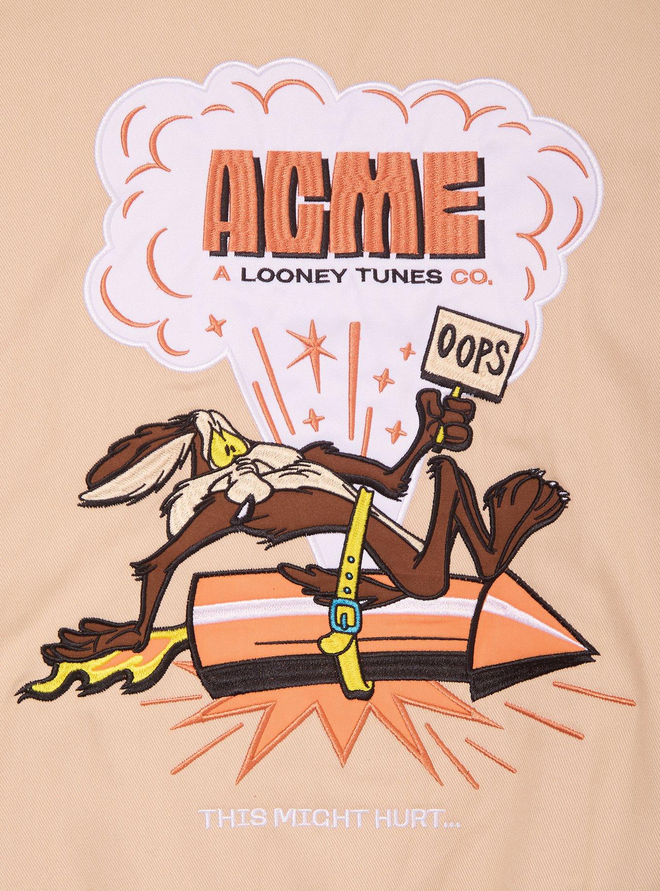 Looney Tunes Coyote Vs. ACME Bomber Jacket - BoxLunch Exclusive
