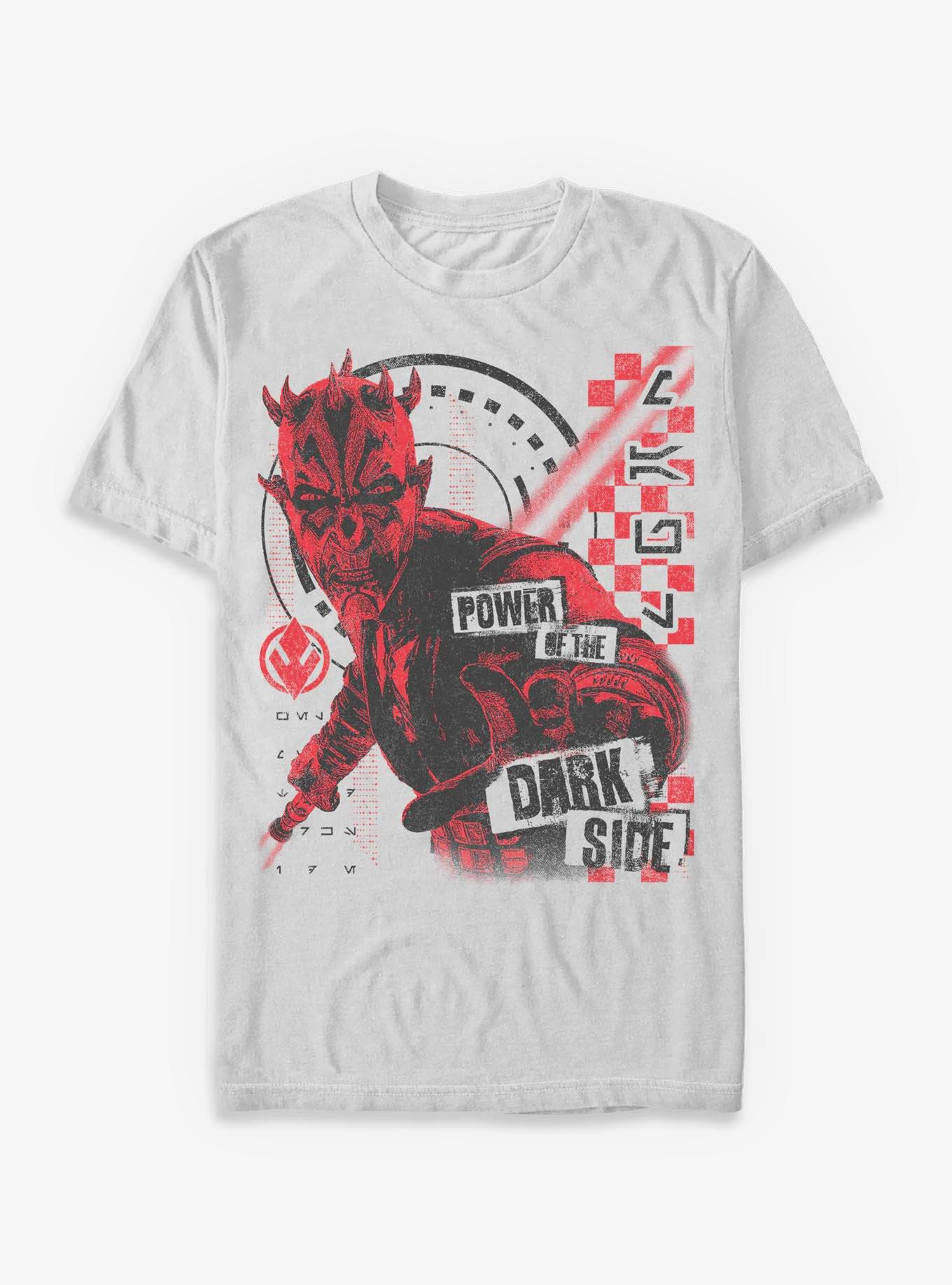 Star Wars: Maul Shadow Lord Power Of The Dark Side T-Shirt Hot Topic Exclusive, , hi-res