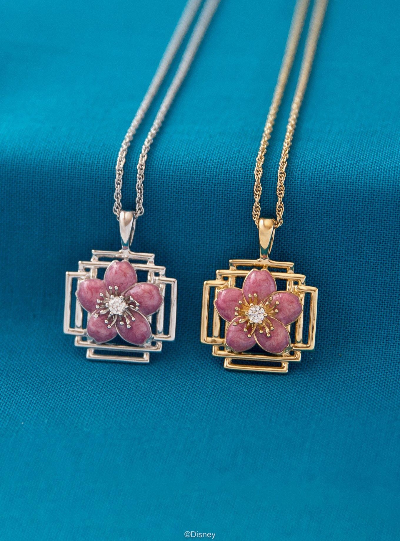 Disney x RockLove Mulan Mulan Keepsake Gold Plated Necklace