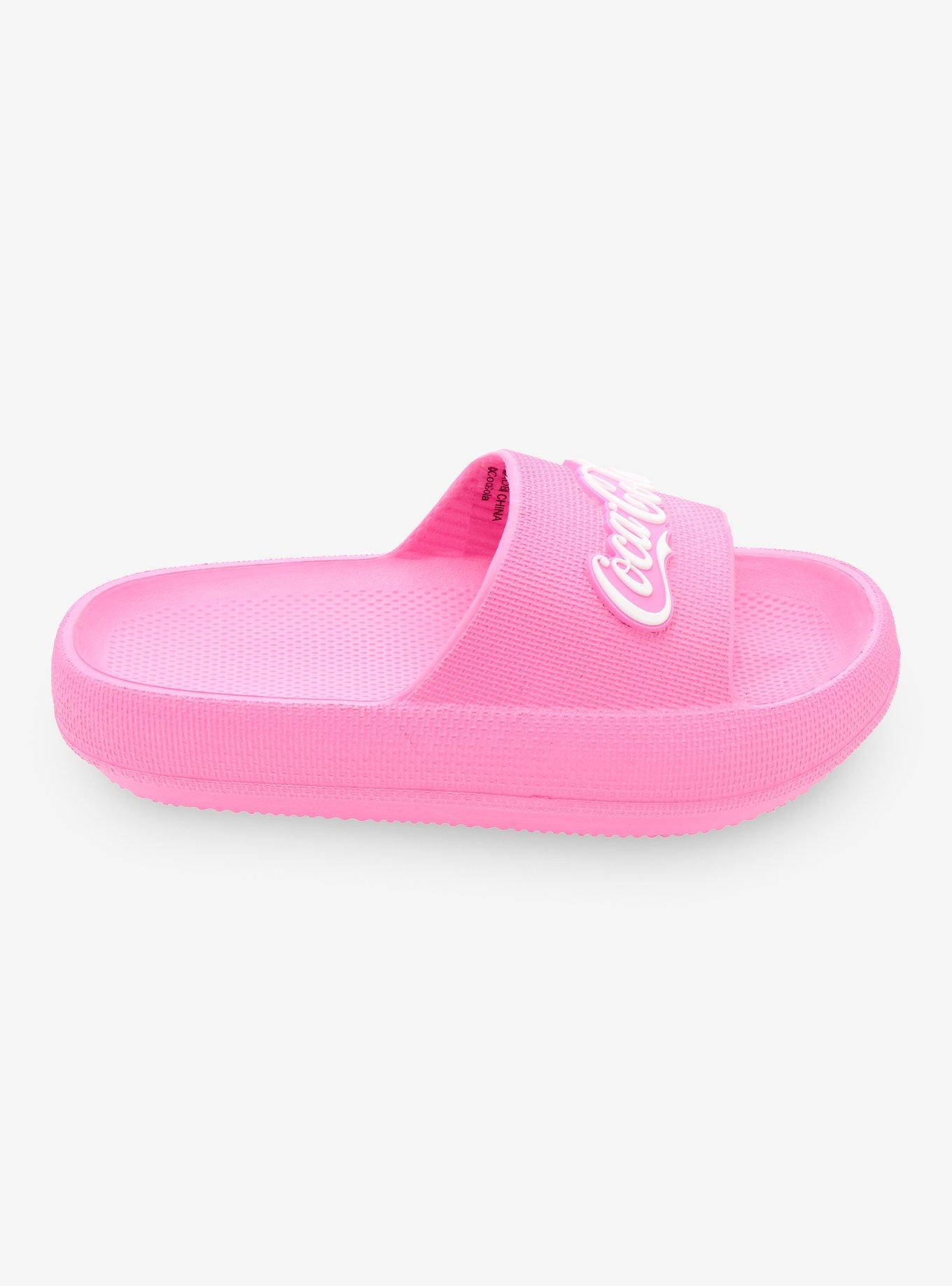 Coca-Cola Pink Logo Slides, PINK, alternate