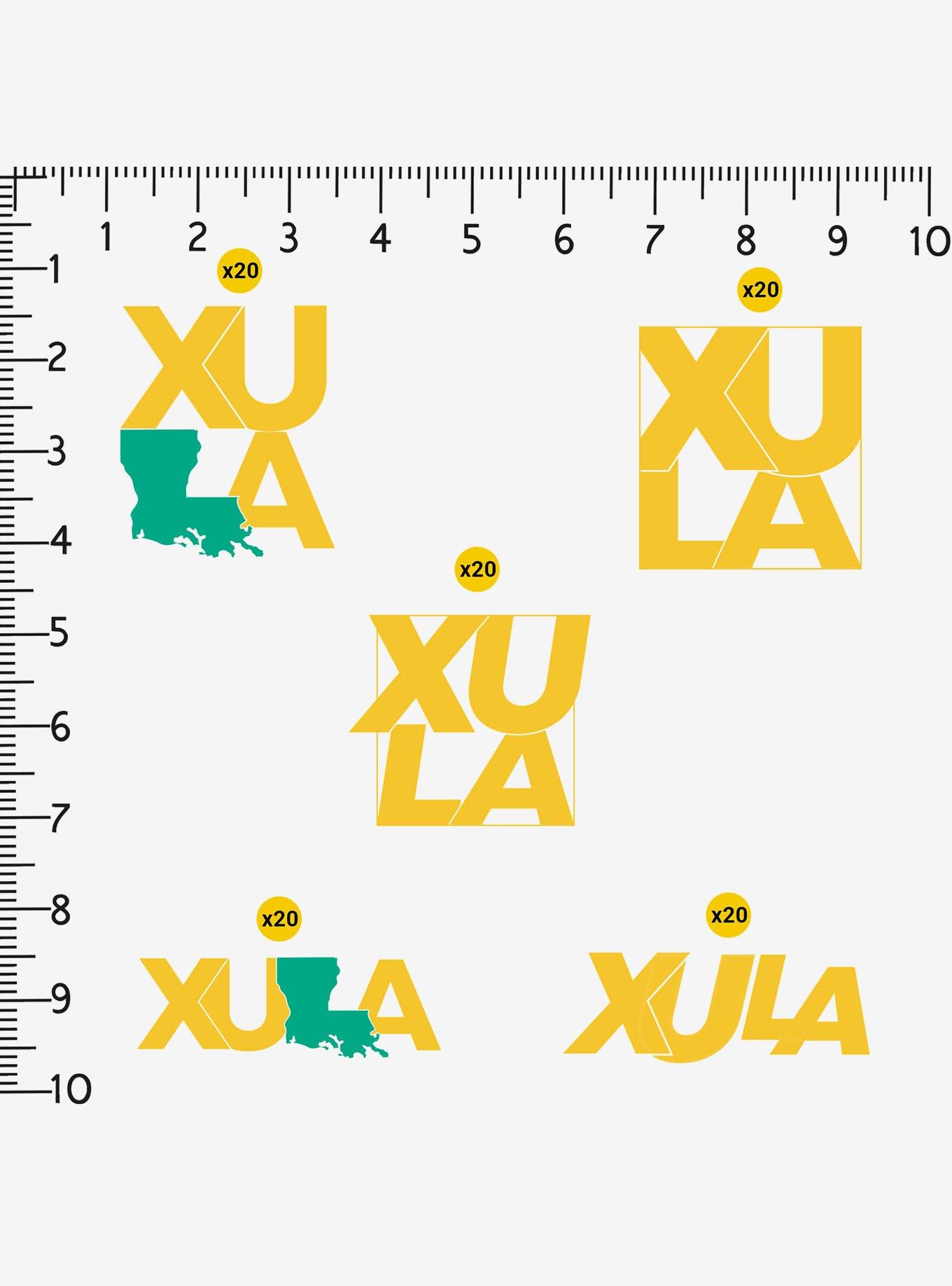 Xavier University of Louisiana Miscellaneous 100ct Sticker Pack, , alternate