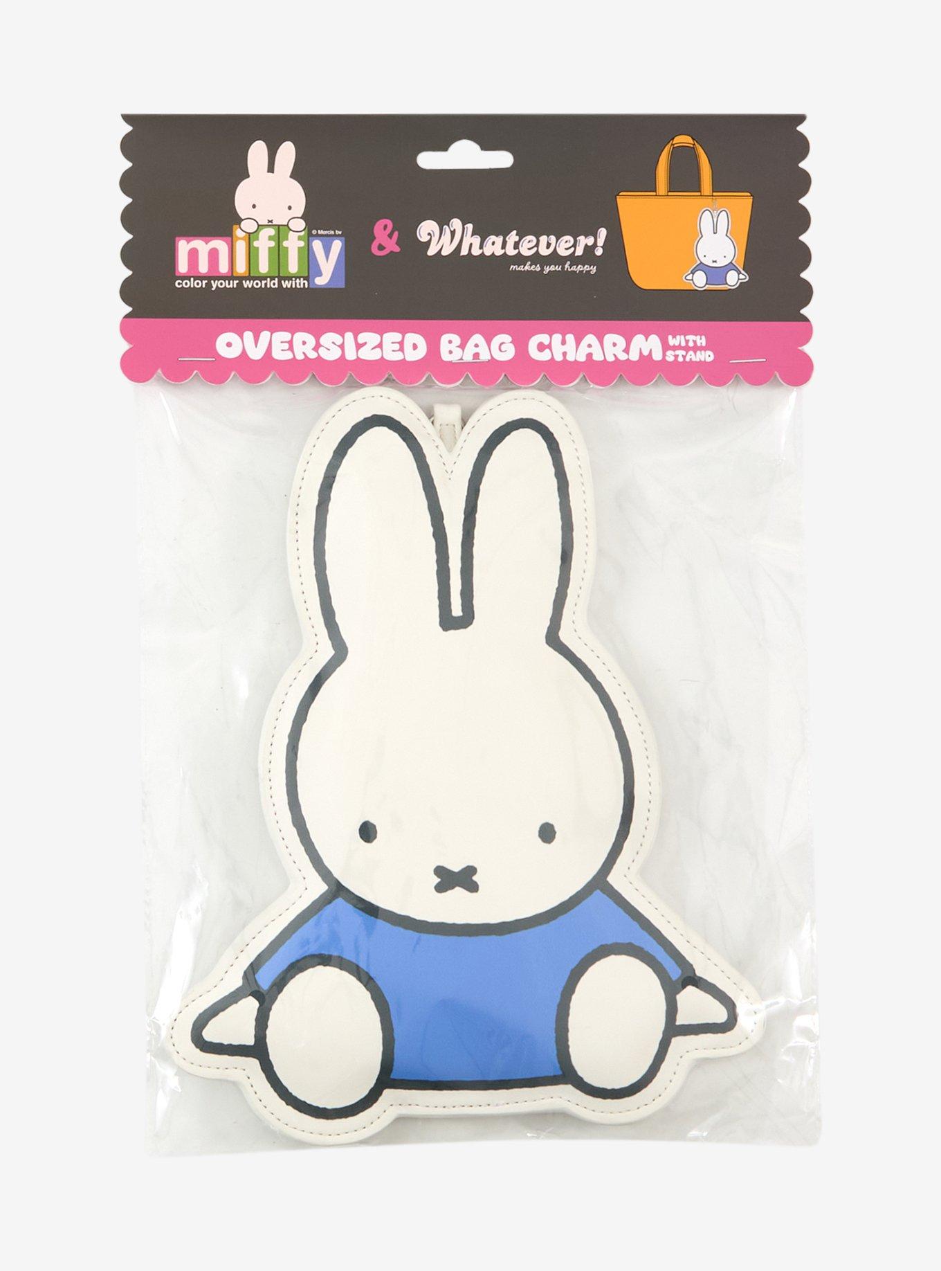 Whatever! Makes You Happy Miffy Jumbo Bag Charm, , hi-res