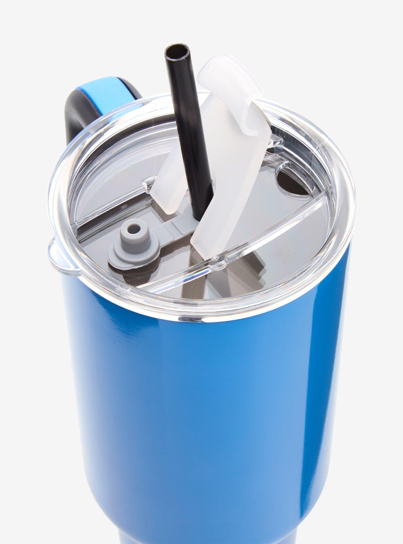 Disney Lilo & Stitch Stitch Face Straw Tumbler with Handle, , alternate