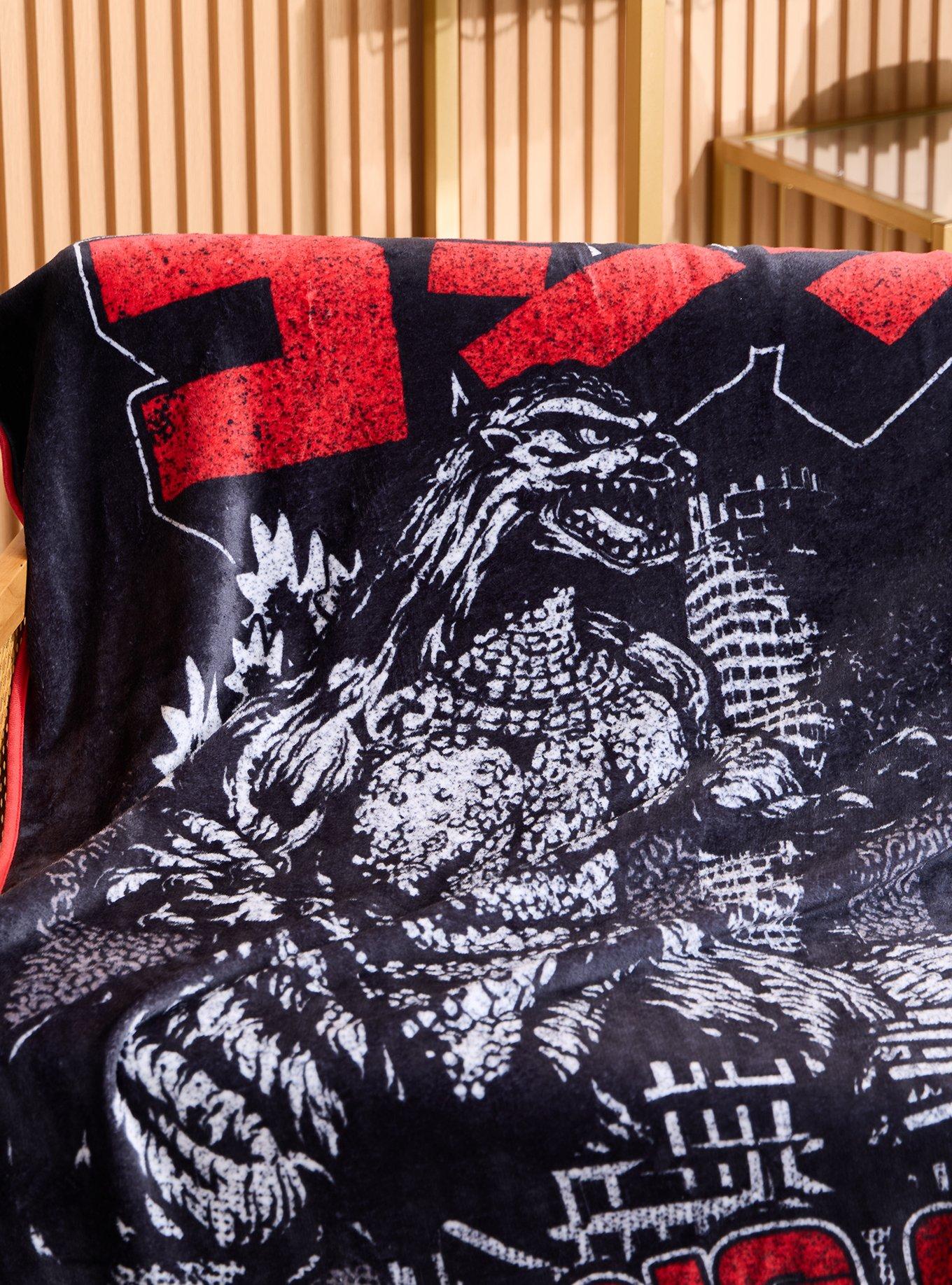 Godzilla King of the Monsters Fleece Throw - BoxLunch Exclusive, , alternate - view 2