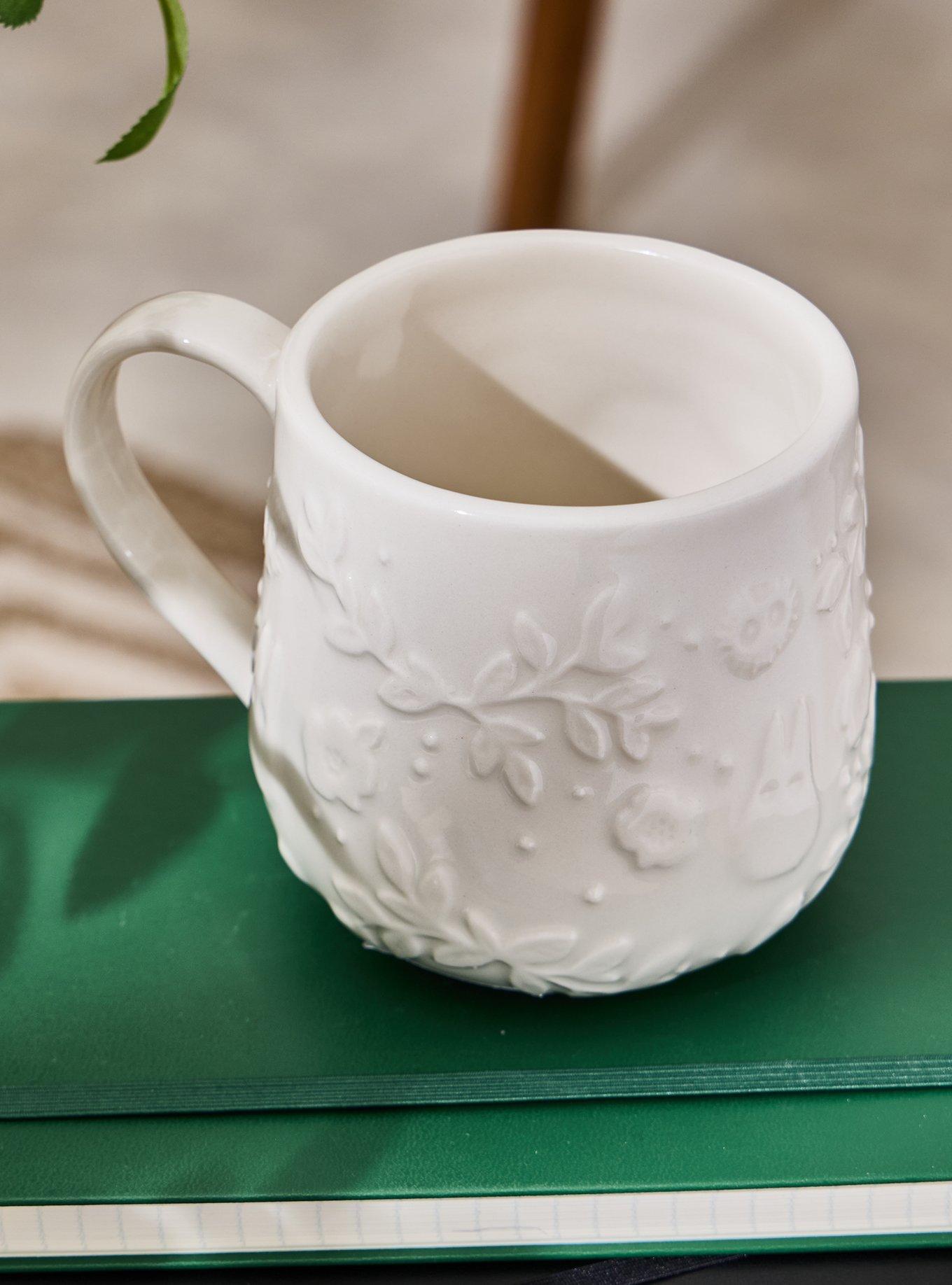 Studio Ghibli&reg; My Neighbor Totoro Embossed Floral Mug - BoxLunch Exclusive, , hi-res