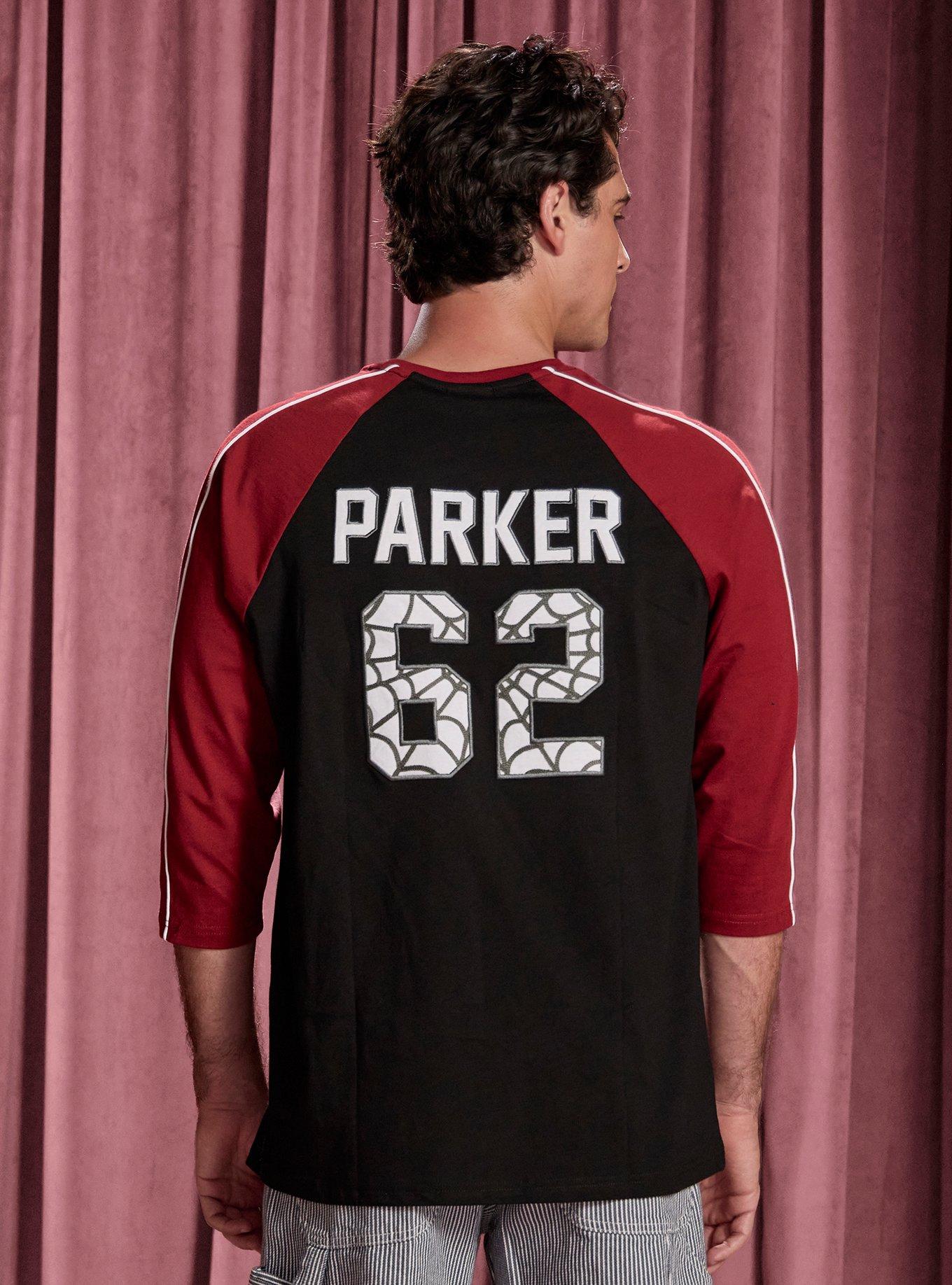 Our Universe Marvel Spider-Man Raglan Jersey T-Shirt Our Universe Exclusive, , hi-res