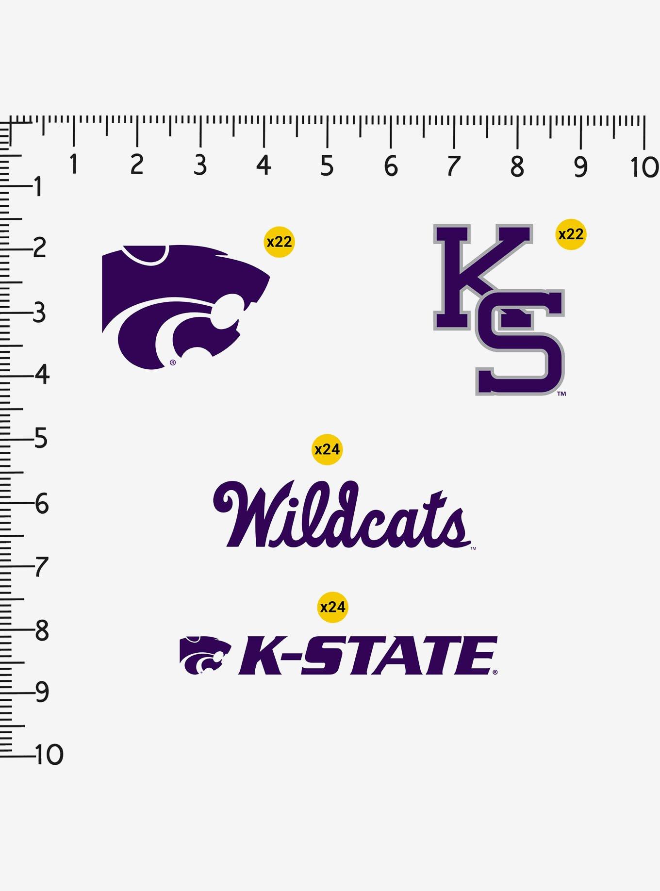 Kansas State University Miscellaneous 100ct Sticker Pack, , alternate