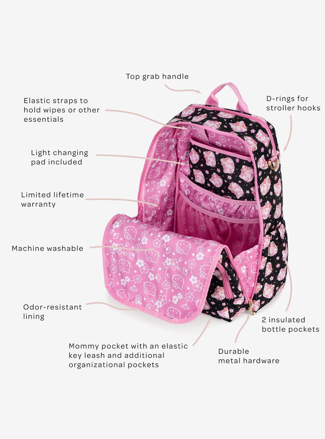 JuJuBe x Hello Kitty Cherry Blossoms Zealous Backpack, , alternate