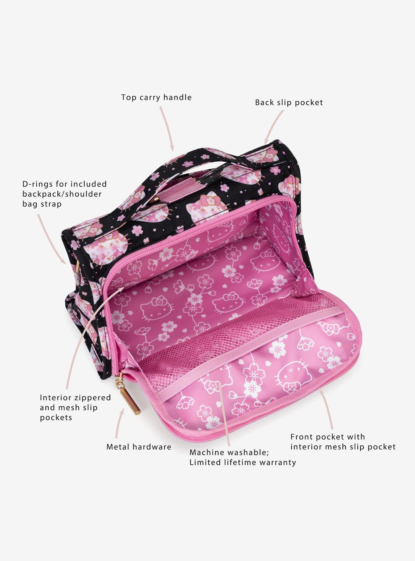 JuJuBe x Hello Kitty Cherry Blossoms The Bestie Backpack, , alternate