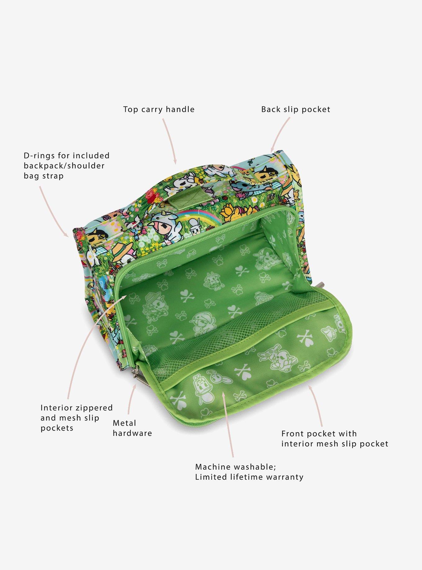 JuJuBe x Tokidoki Meadow Blooms The Bestie Backpack, , alternate