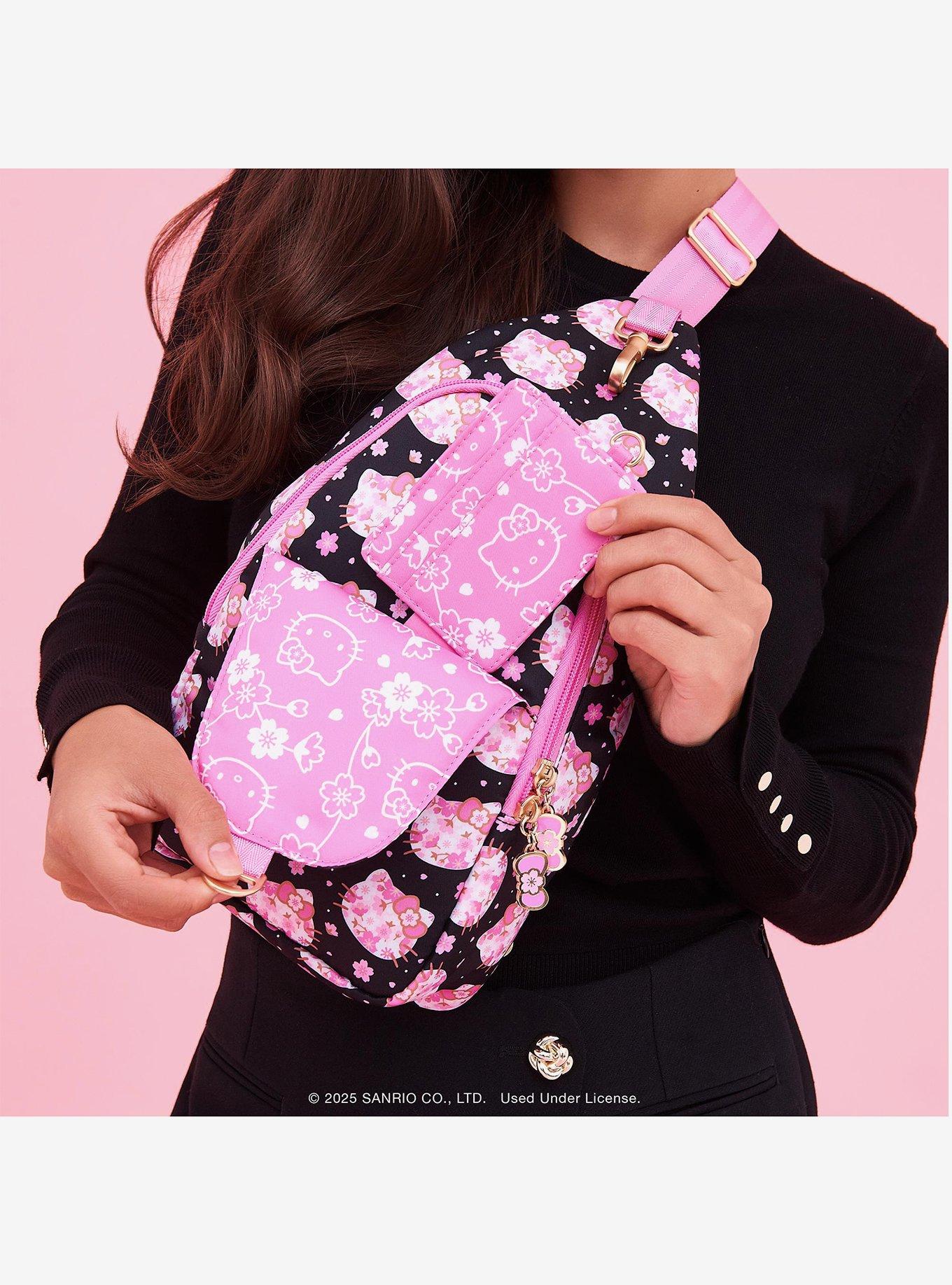 JuJuBe x Hello Kitty Cherry Blossoms Crossbody Sling, , alternate