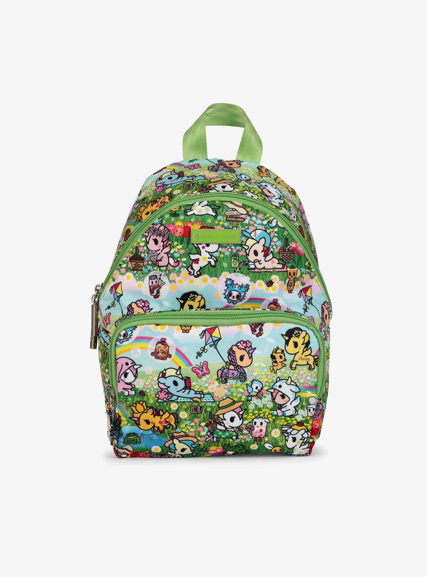 JuJuBe x Tokidoki Meadow Blooms Everyday Mini Backpack