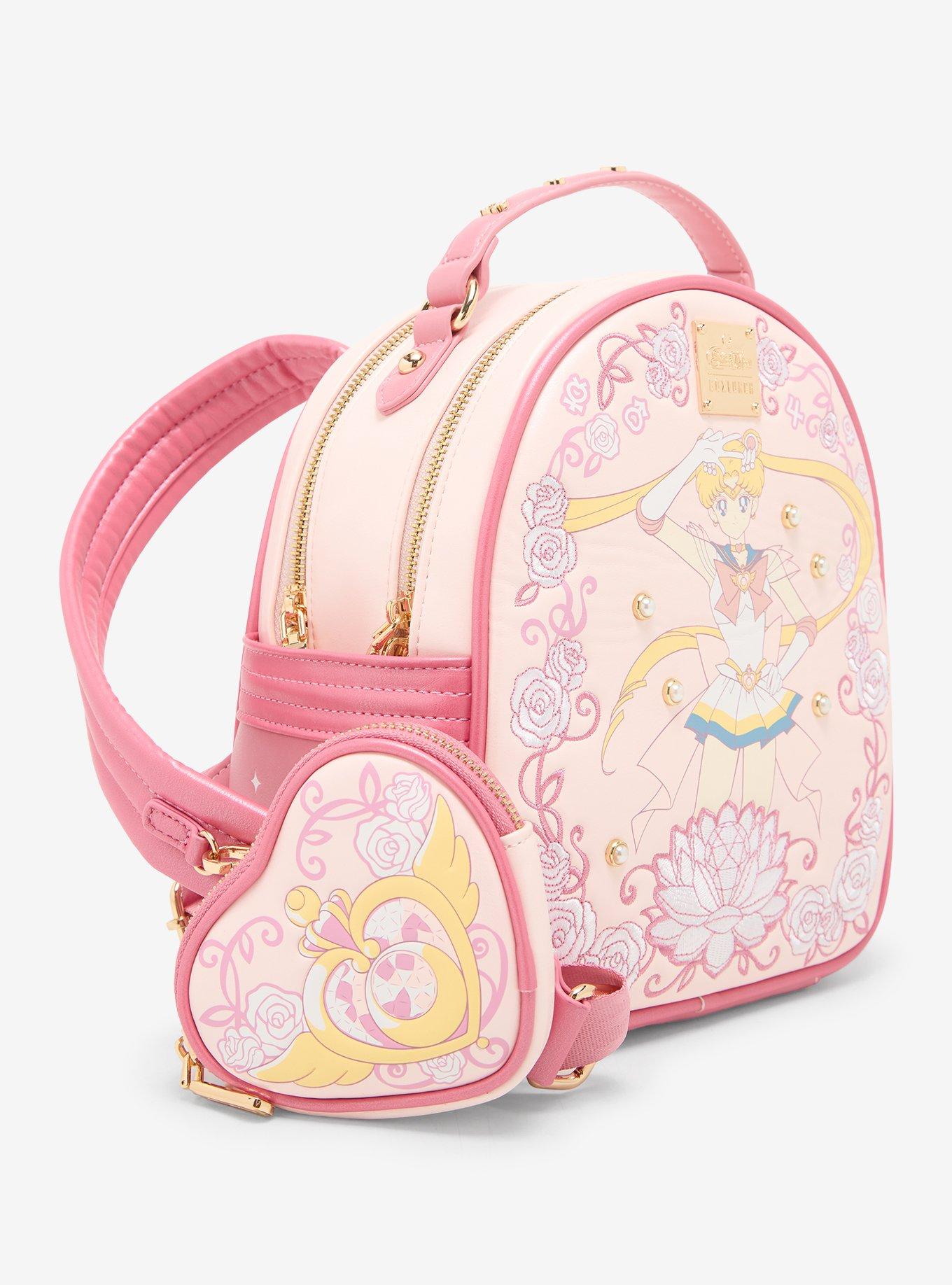 Pretty Guardian Sailor Moon Roses Mini Backpack with Coin Purse, , alternate - view 4