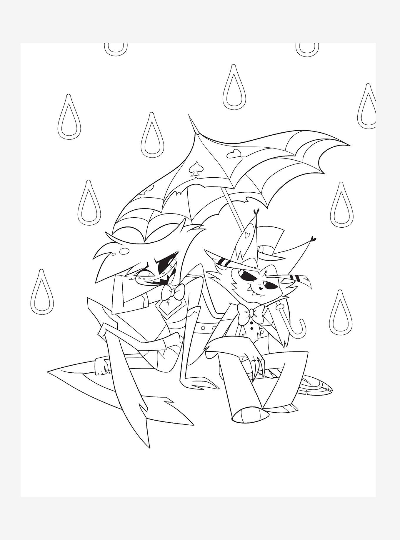 Hazbin Hotel: The Official Coloring Book, , hi-res