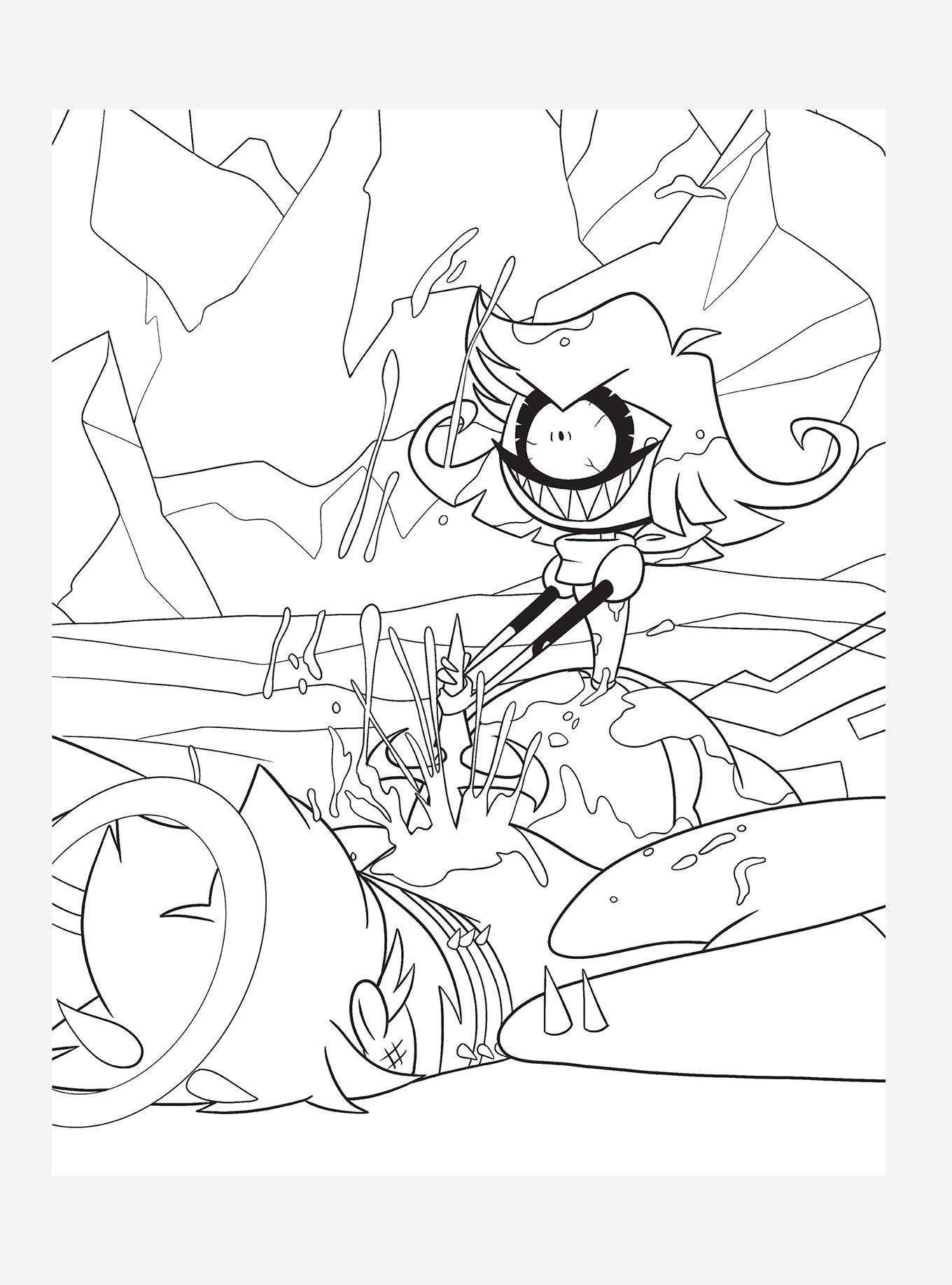 Hazbin Hotel: The Official Coloring Book, , alternate - view 6