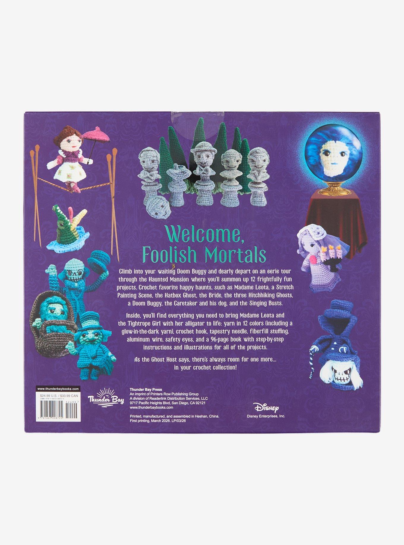 Disney The Haunted Mansion Crochet Book Kit, , alternate - view 3
