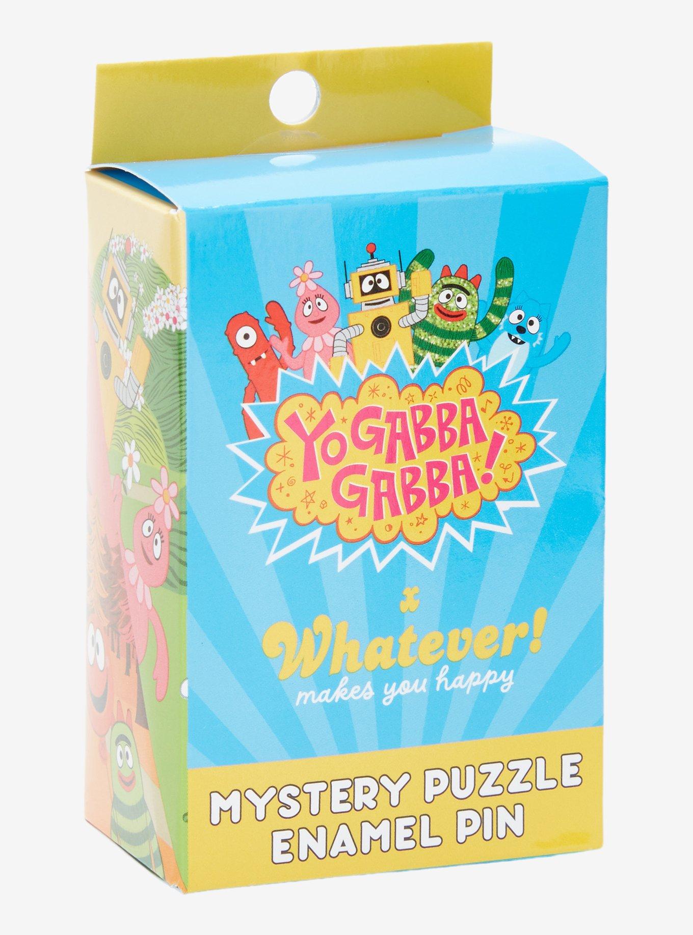 Whatever! Makes You Happy Yo Gabba Gabba! Puzzle Blind Box Enamel Pin, , alternate - view 3