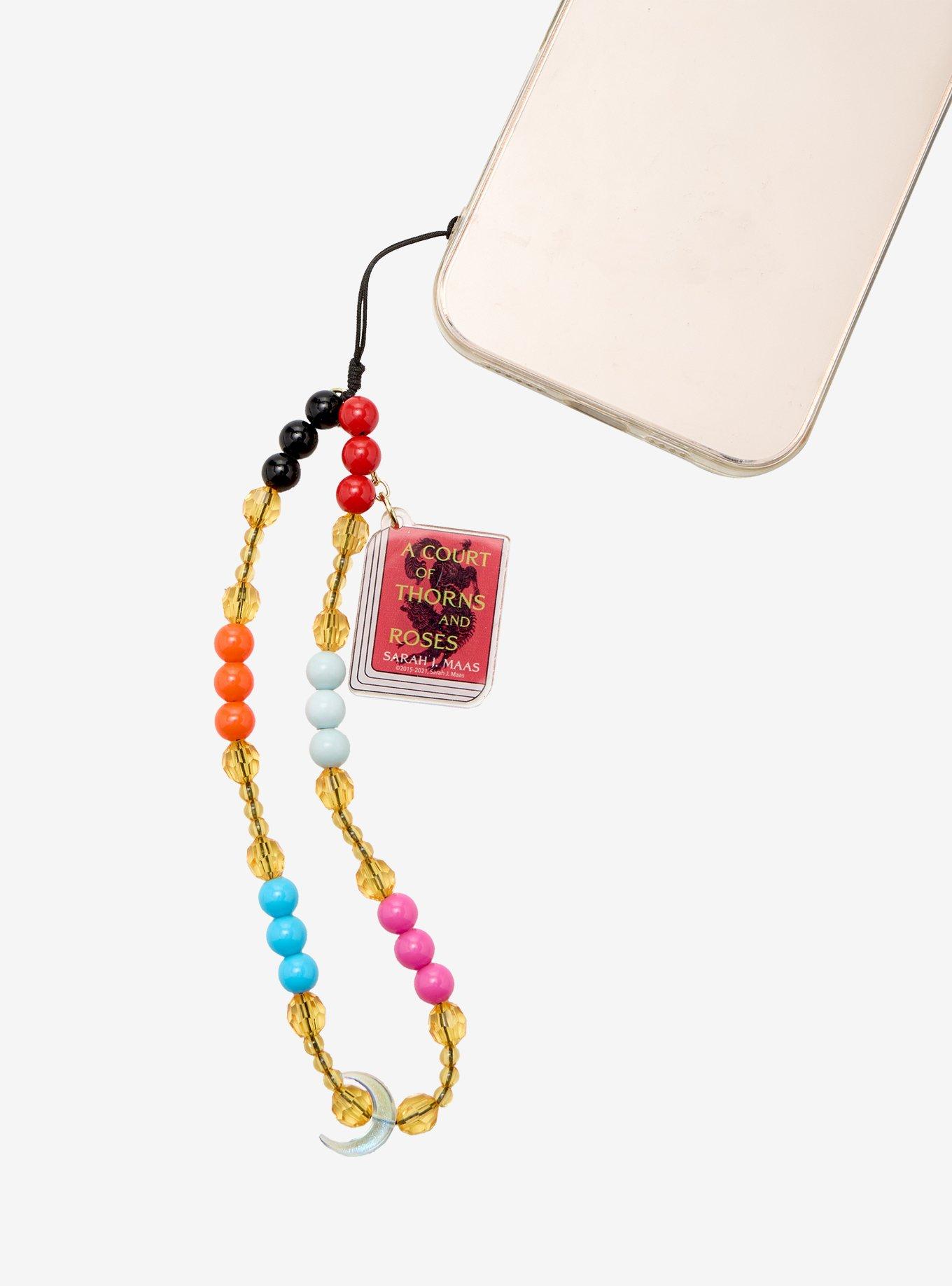 A Court Of Thorns And Roses Blind Box Beaded Phone Charm Hot Topic Exclusive, , hi-res