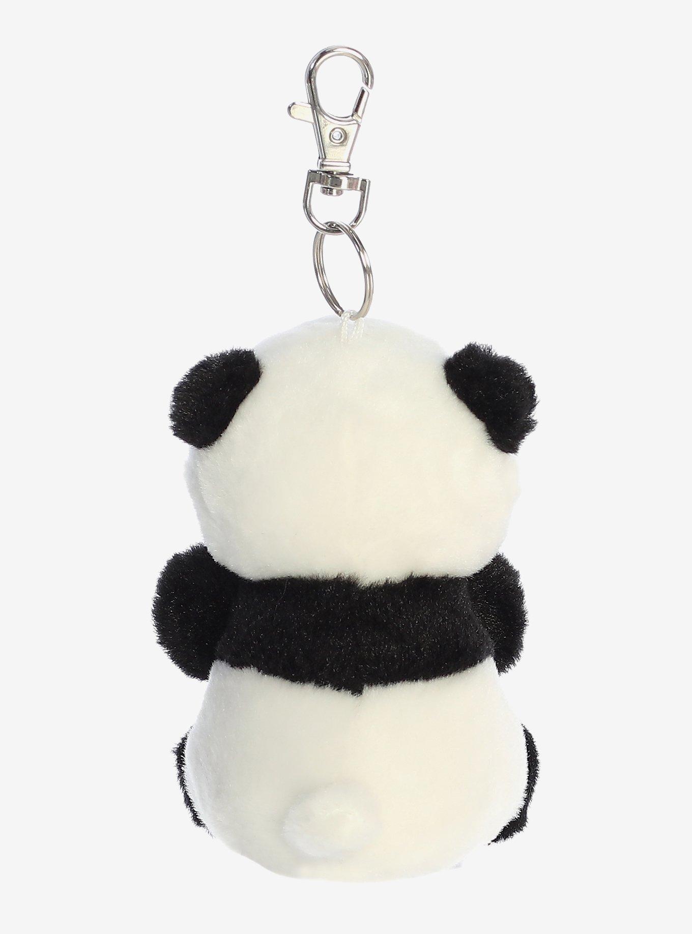 Aurora Palm Pals Bamboo Panda Plush Bag Clip, , hi-res