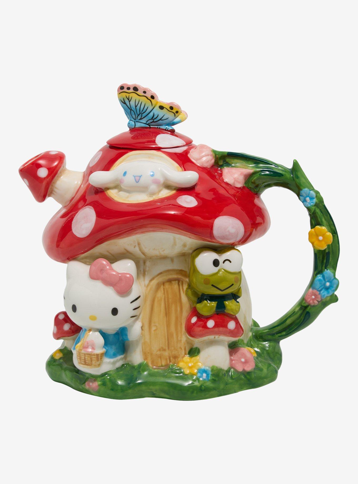 Sanrio Hello Kitty and Friends Mushroom House Figural Teapot, , hi-res