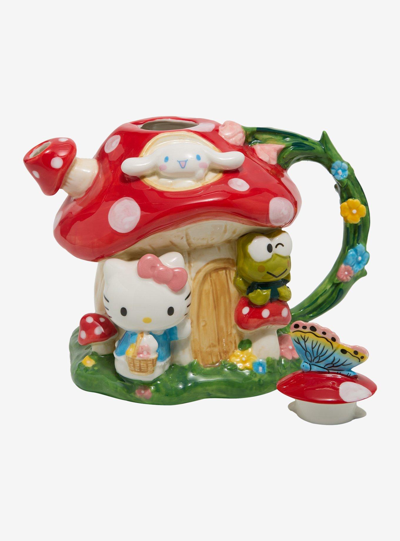Sanrio Hello Kitty and Friends Mushroom House Figural Teapot, , alternate