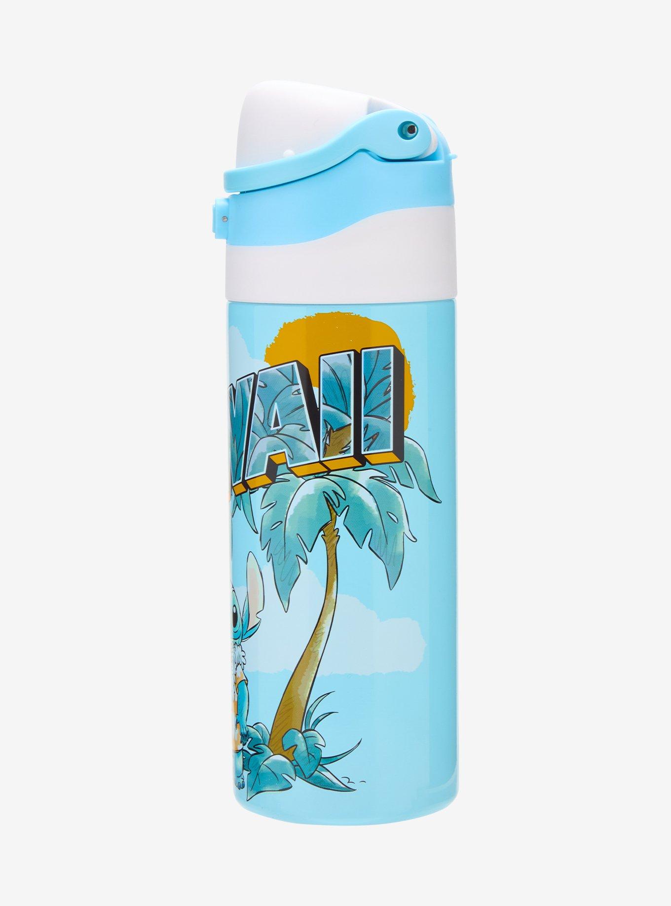 Disney Lilo & Stitch Postcard Flip Lid Water Bottle, , alternate