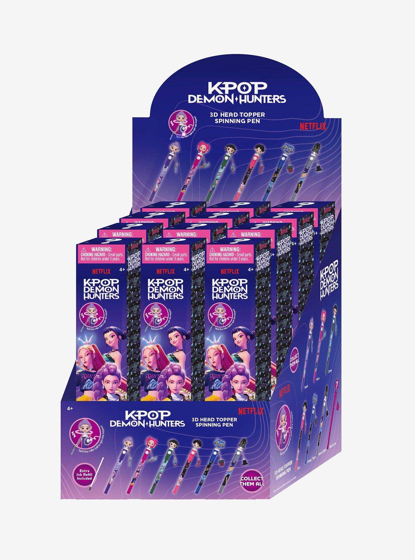 KPop Demon Hunters Character Blind Box Spinner Pen, , alternate - view 3